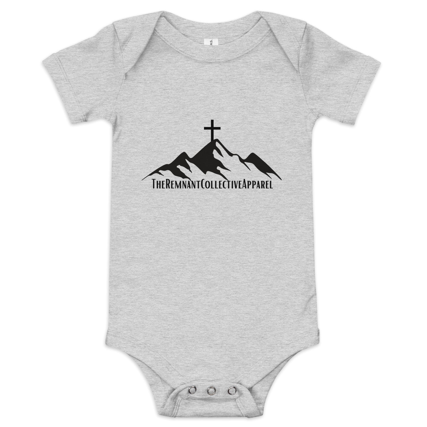 Baby short-sleeve onesie "REMNANT"