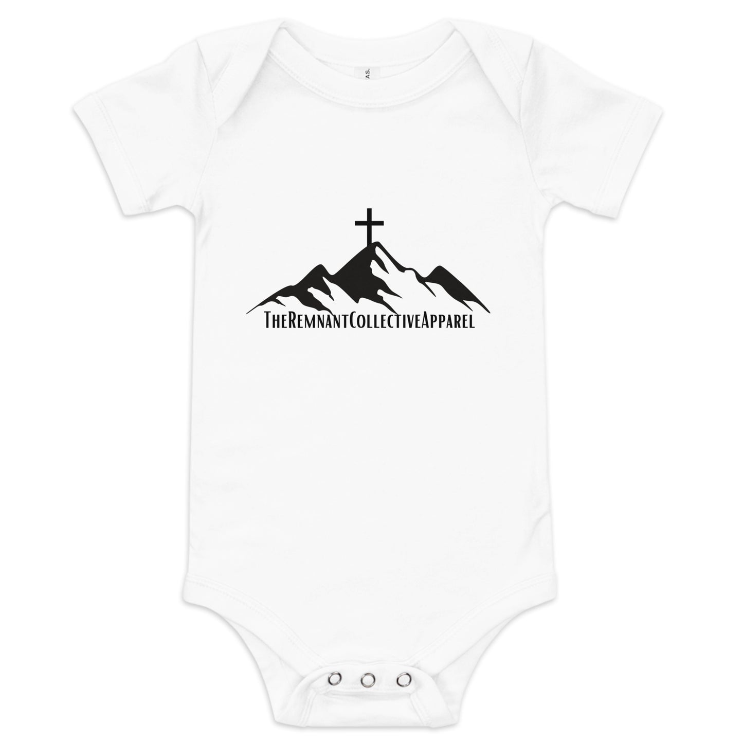 Baby short-sleeve onesie "REMNANT"
