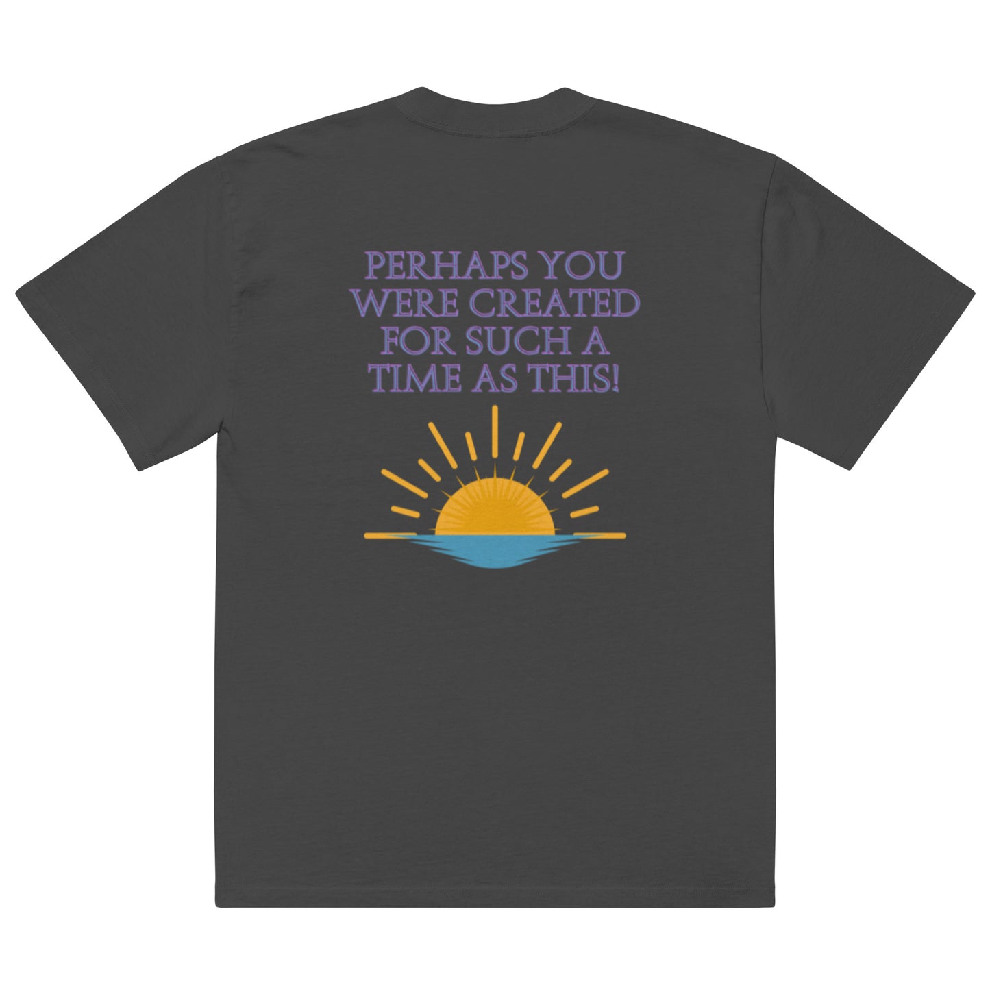 Oversized faded t-shirt "Esthers Arise"