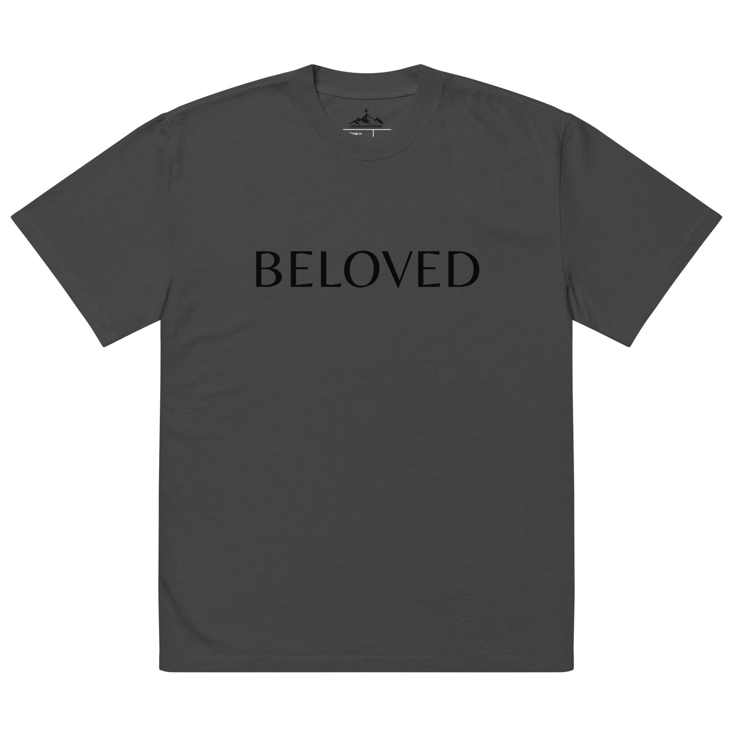Oversized faded t-shirt "Beloved 2"