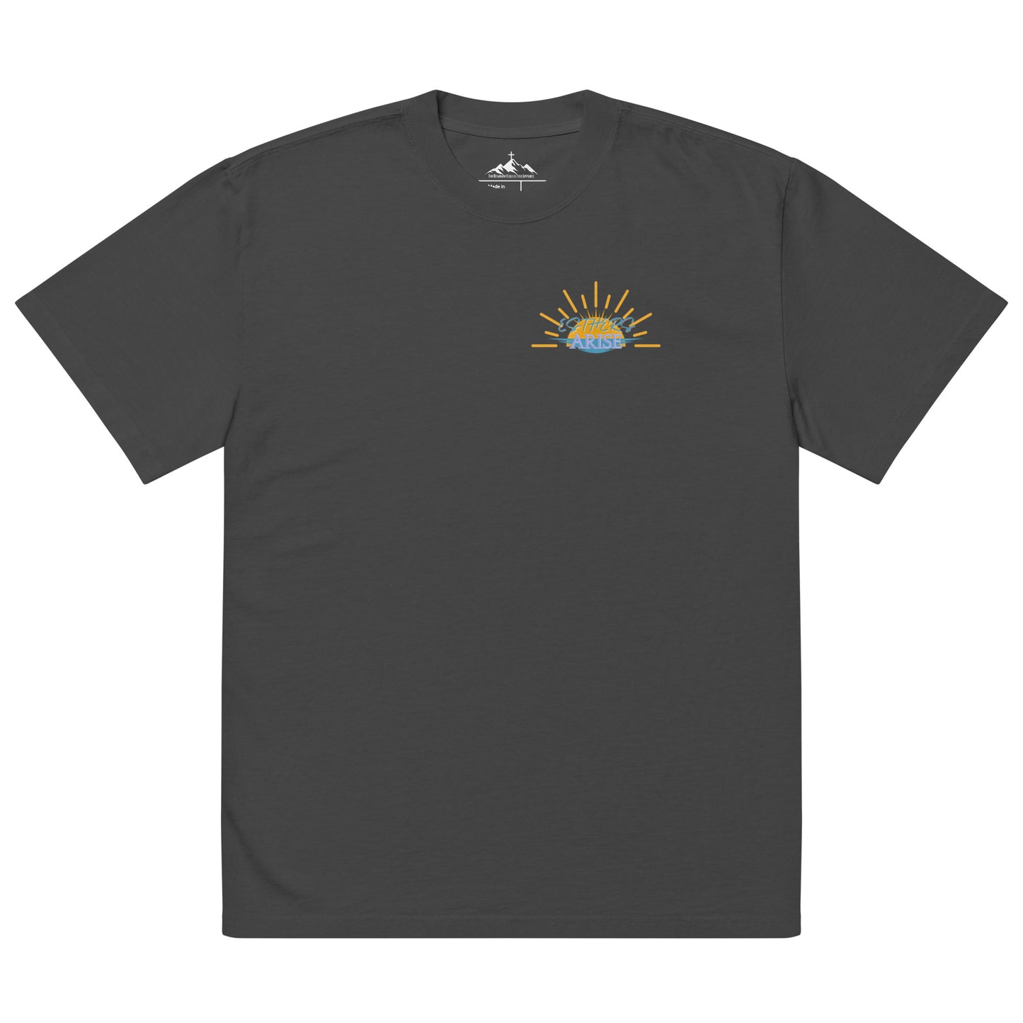 Oversized faded t-shirt "Esthers Arise"