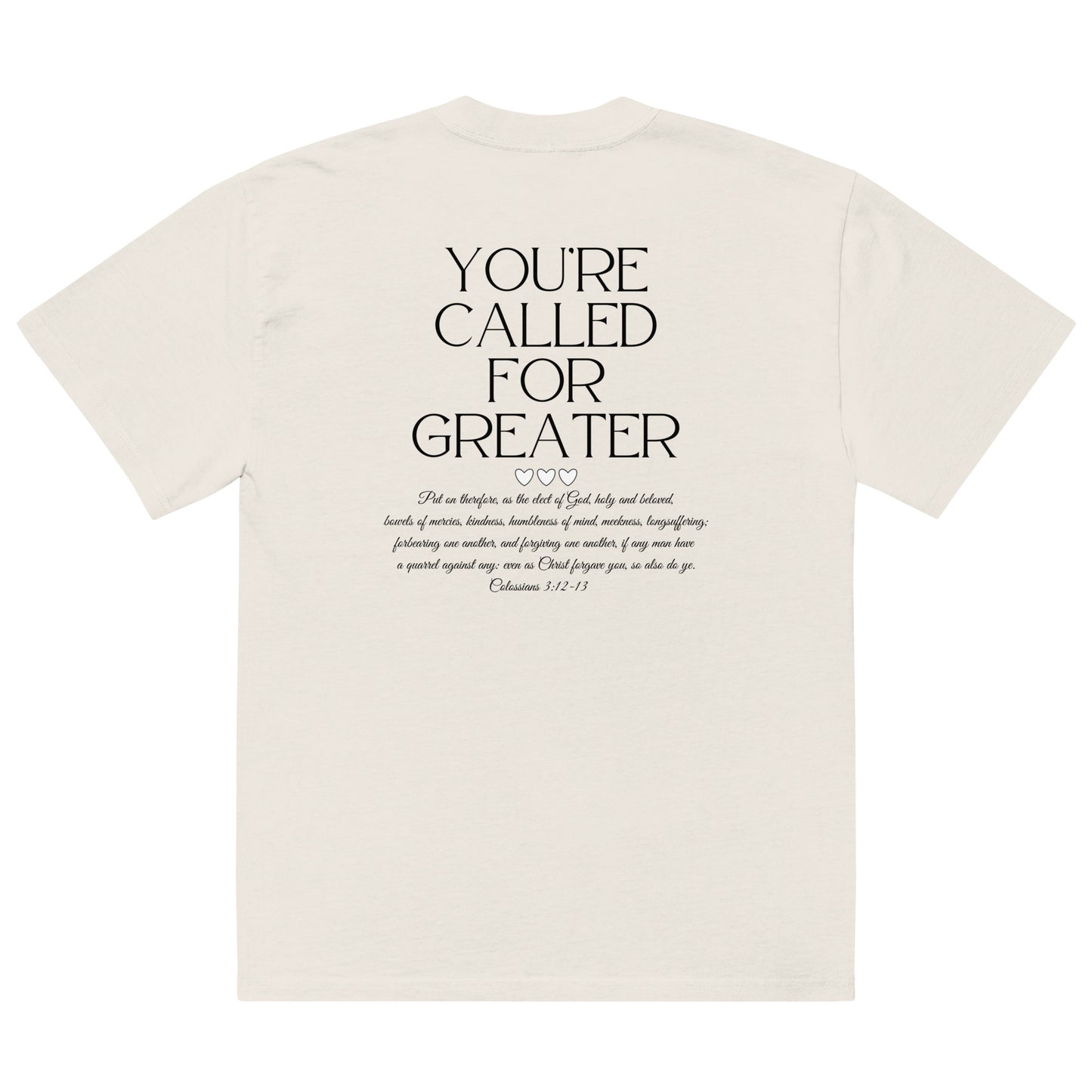 Oversized faded t-shirt "Beloved 2"