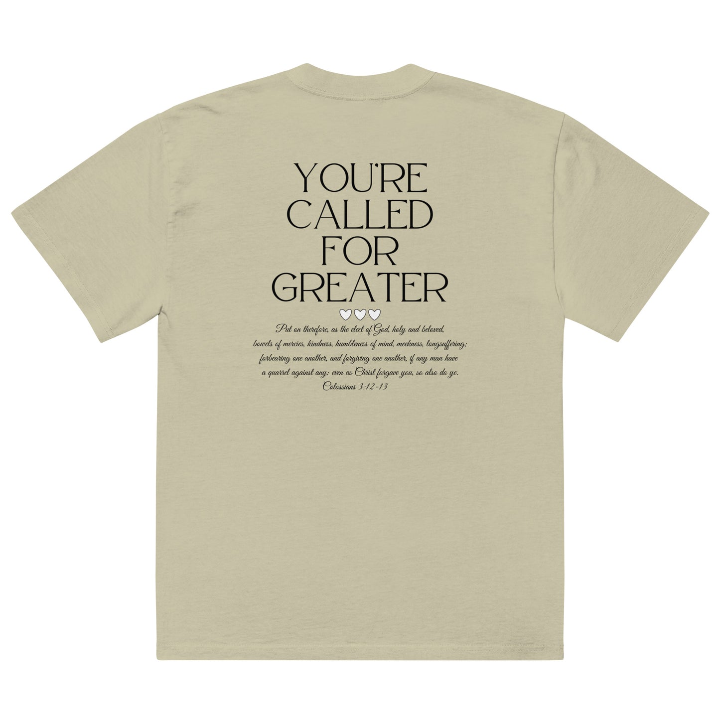 Oversized faded t-shirt "Beloved 2"