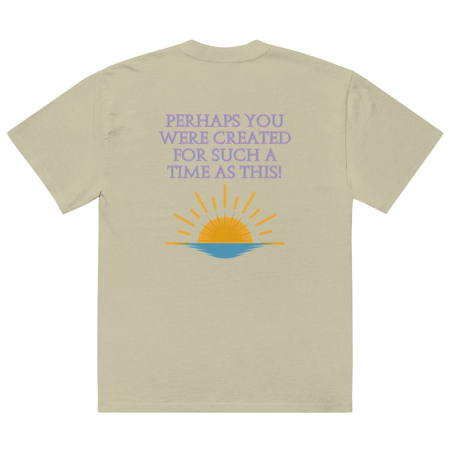 Oversized faded t-shirt "Esthers Arise"