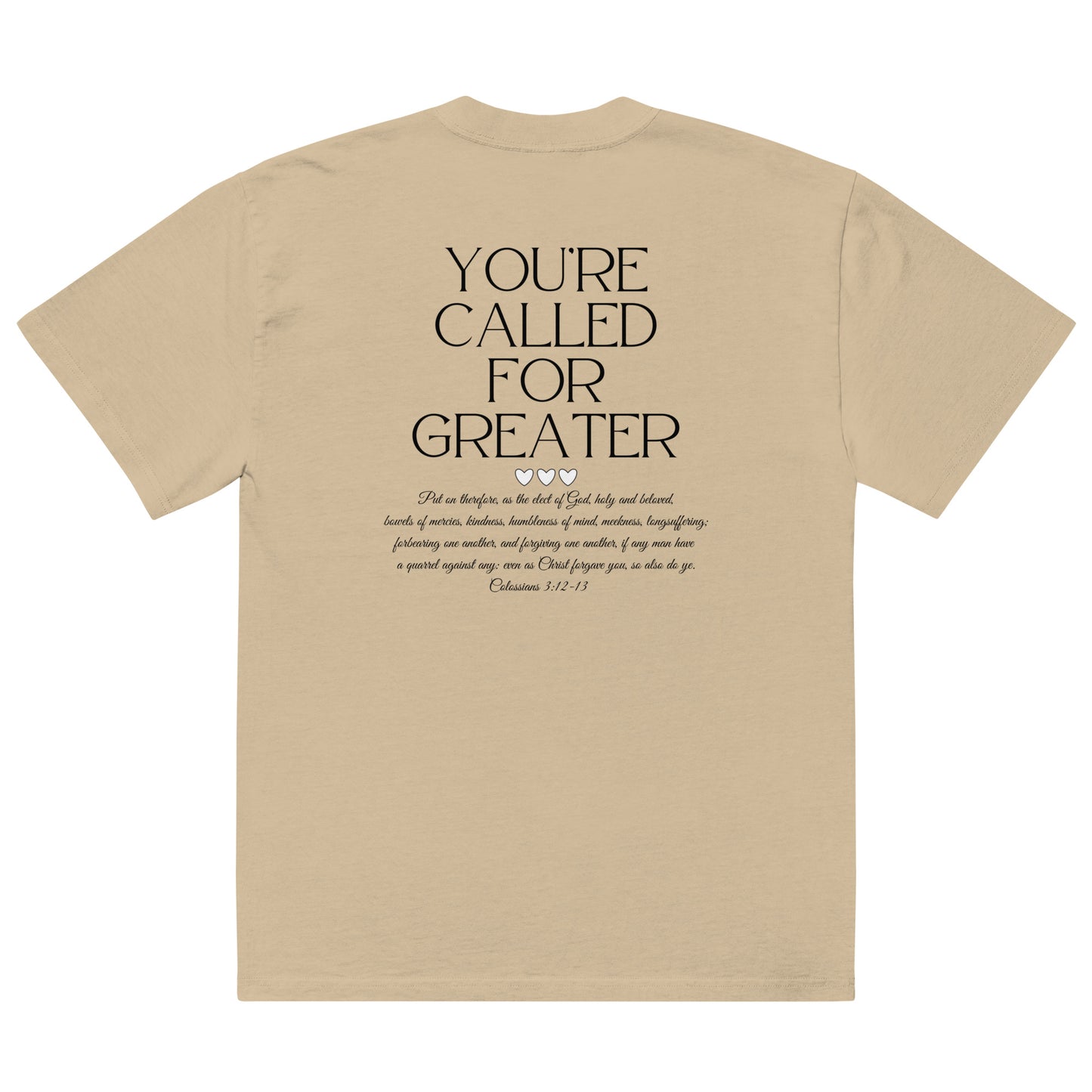 Oversized faded t-shirt "Beloved 2"
