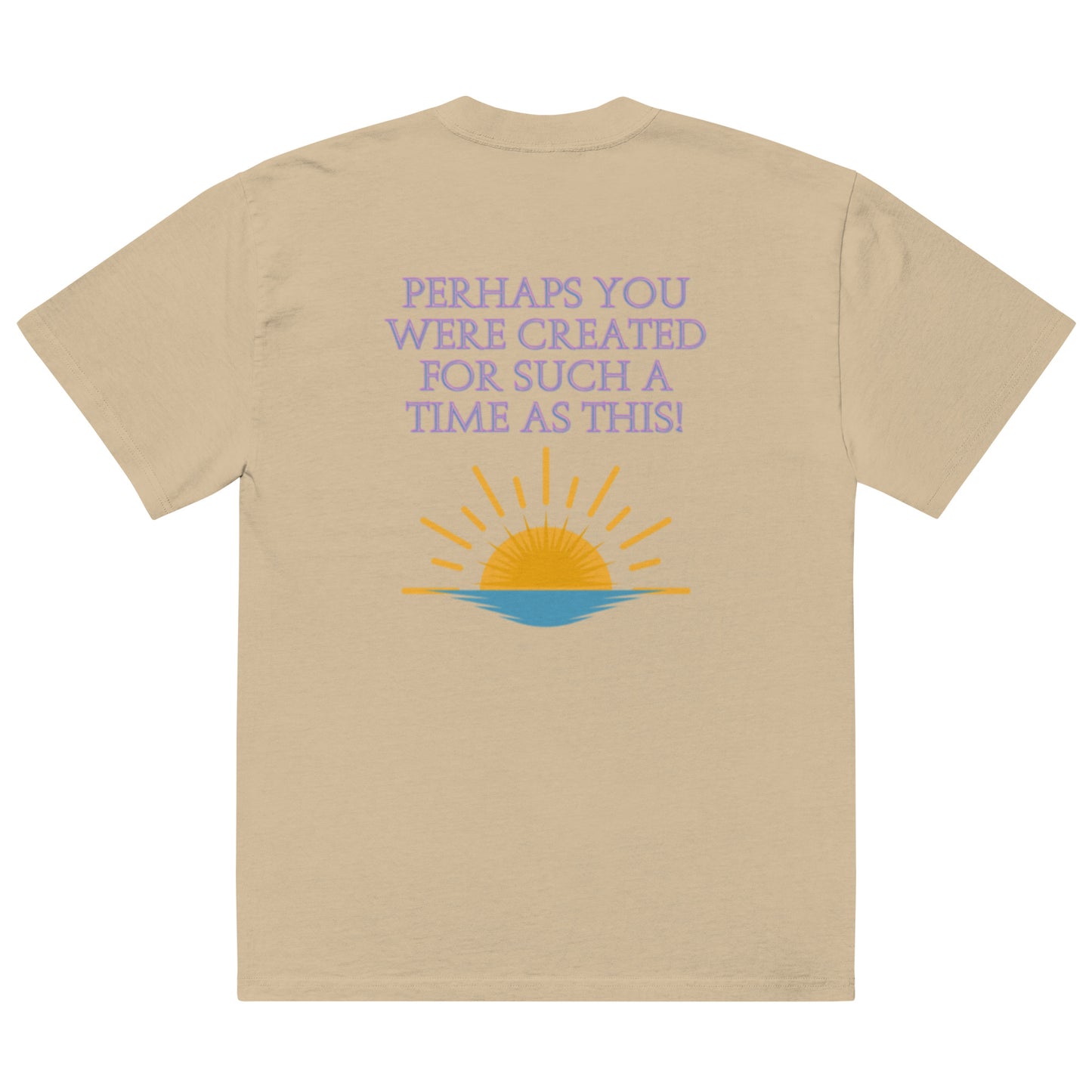 Oversized faded t-shirt "Esthers Arise"