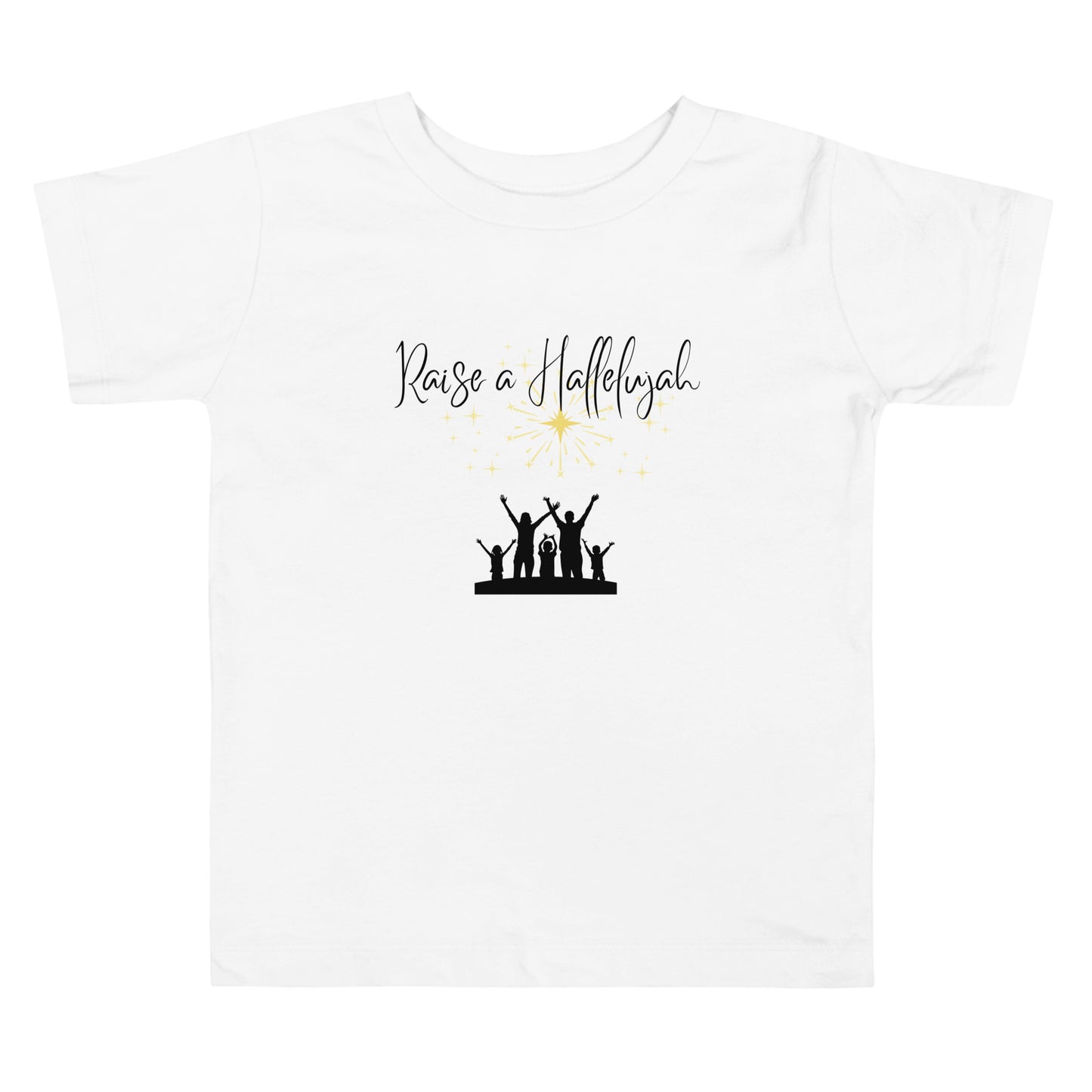 Toddler Short-Sleeve Tee "Raise A Hallelujah"