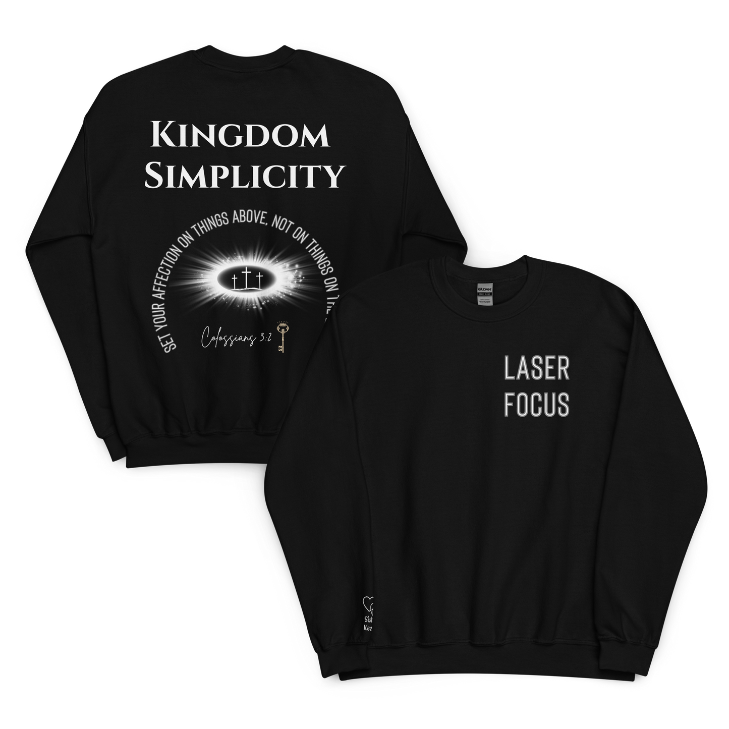Adult Sweatshirt "Laser Focus"
