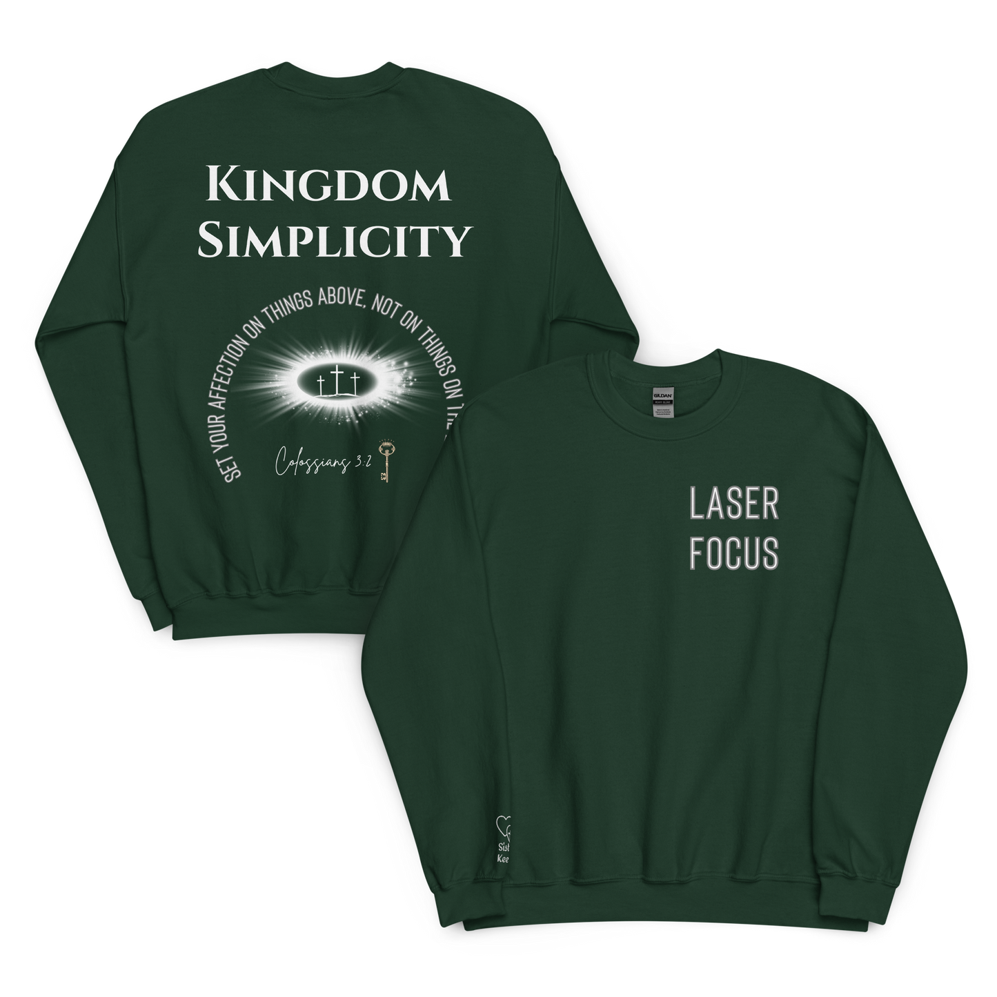 Adult Sweatshirt "Laser Focus"