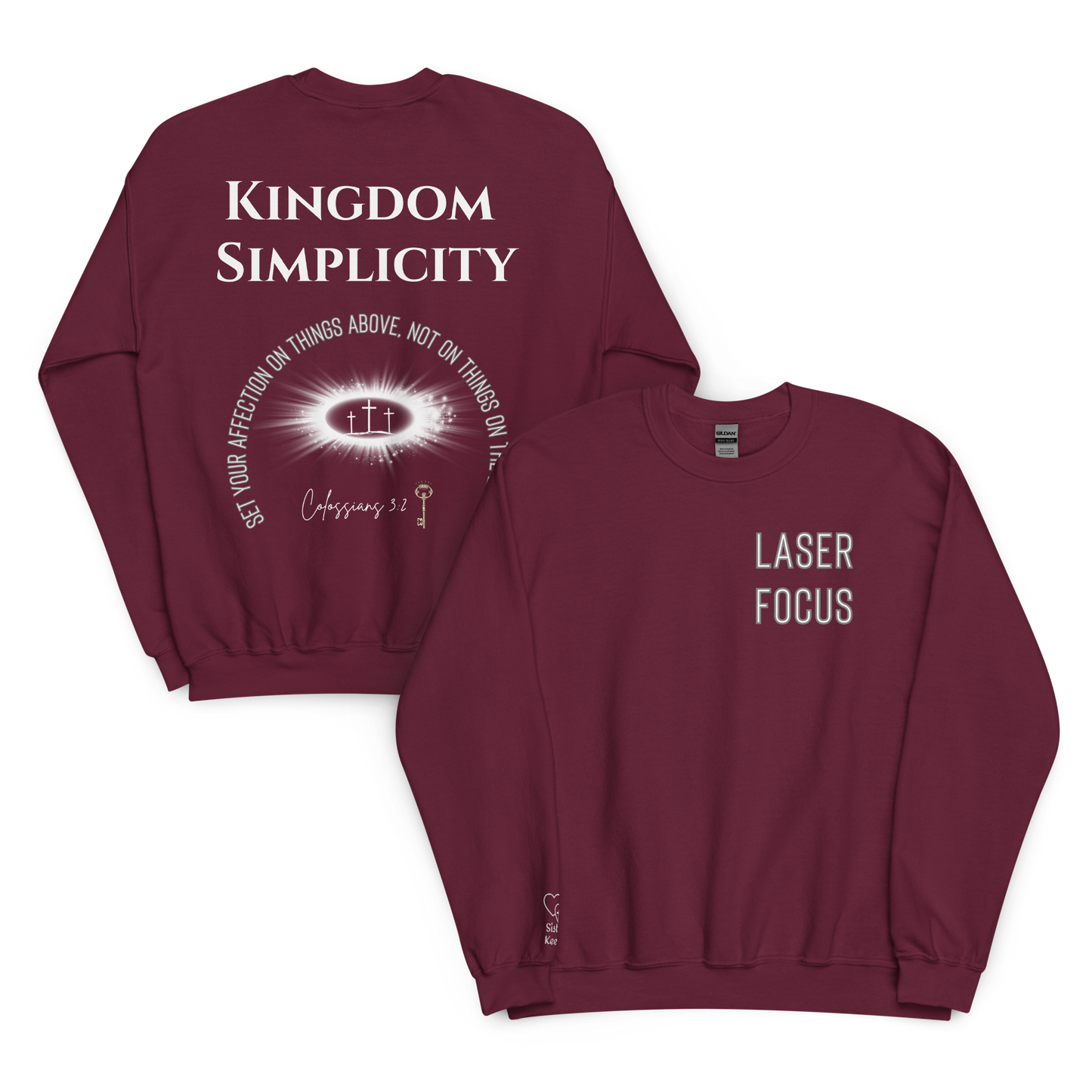 Adult Sweatshirt "Laser Focus"