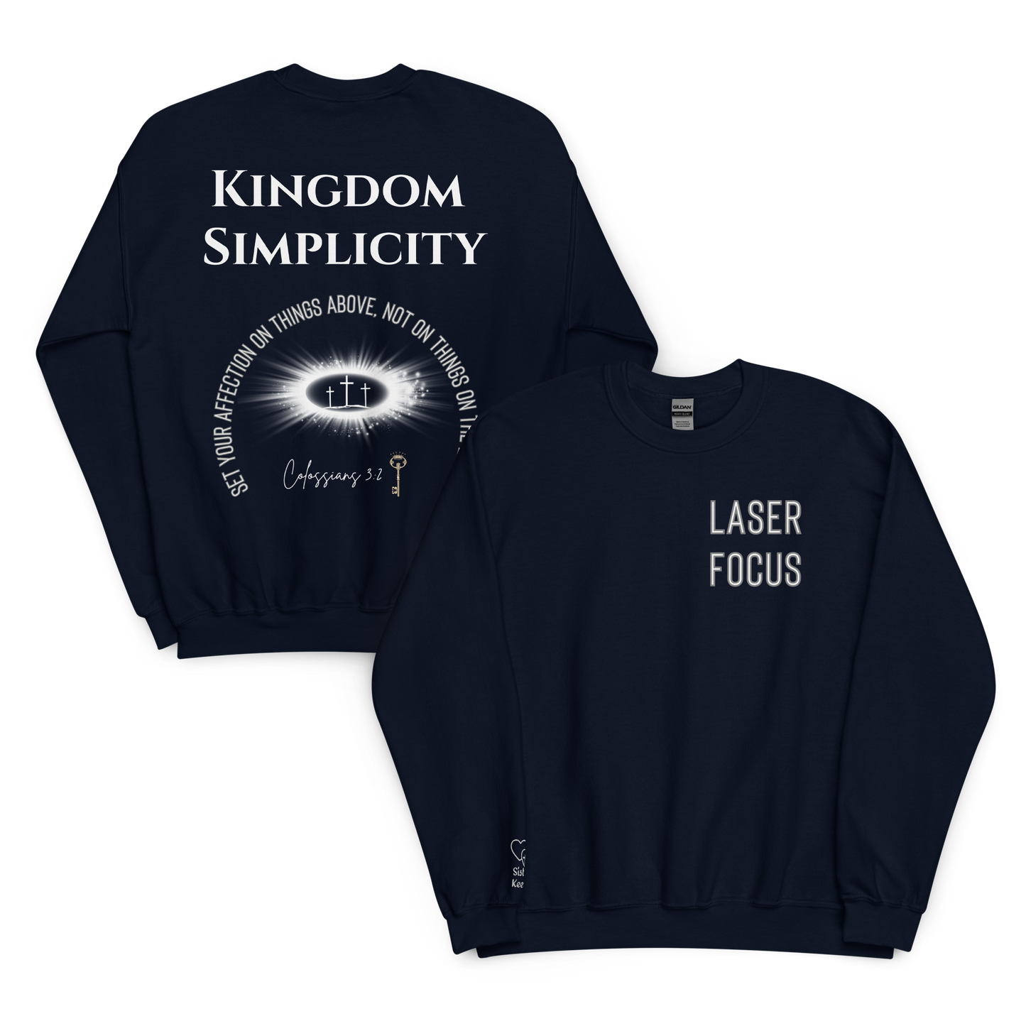 Adult Sweatshirt "Laser Focus"