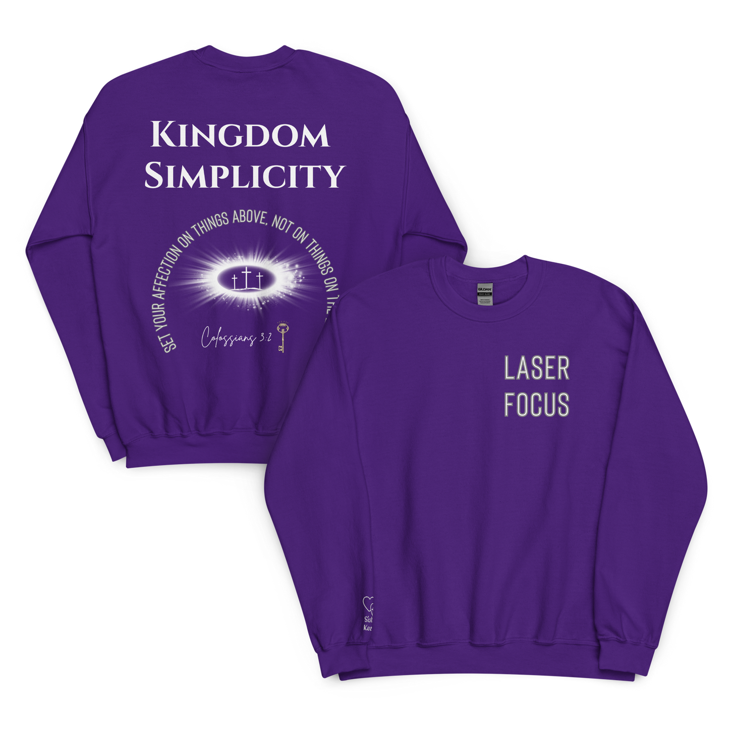 Adult Sweatshirt "Laser Focus"
