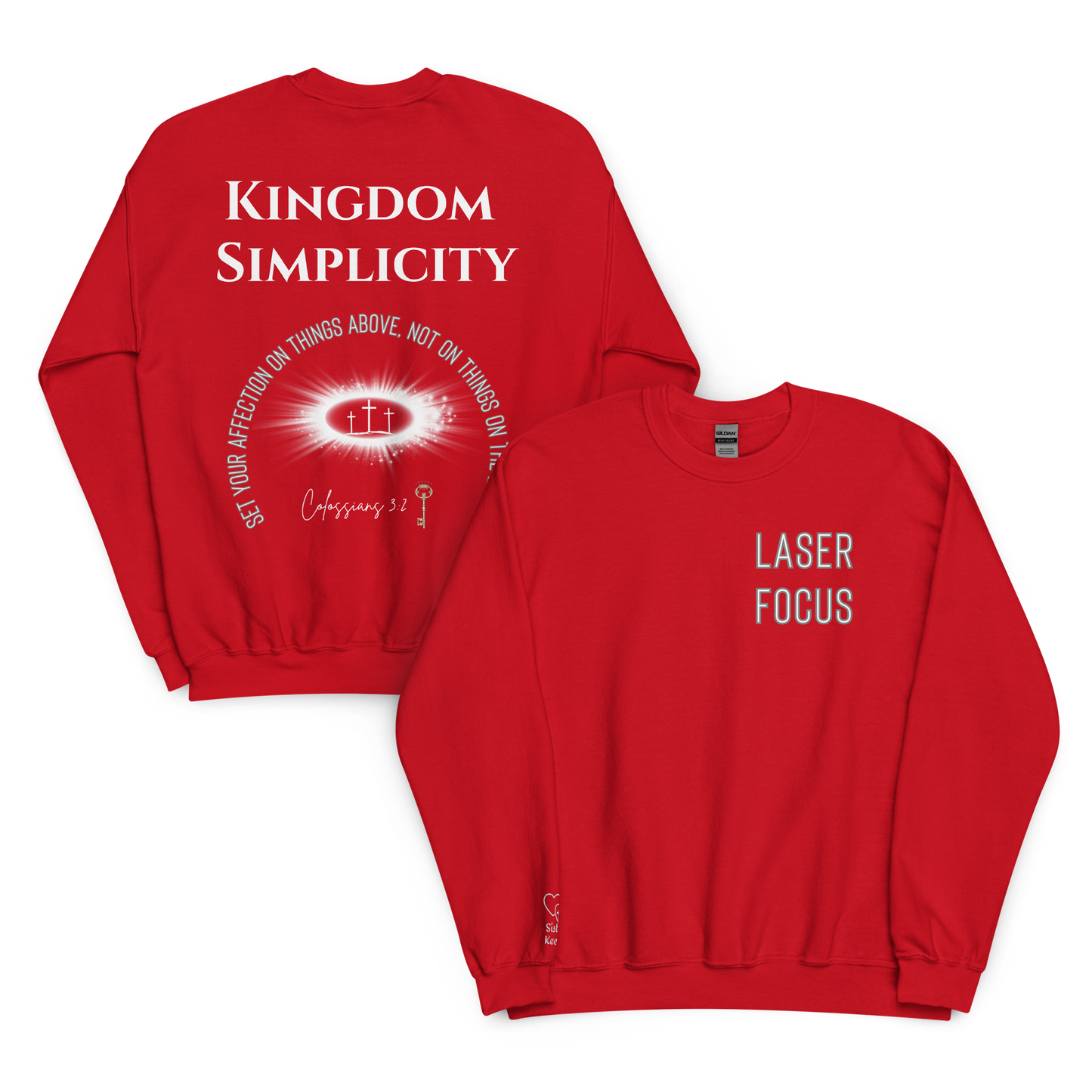 Adult Sweatshirt "Laser Focus"