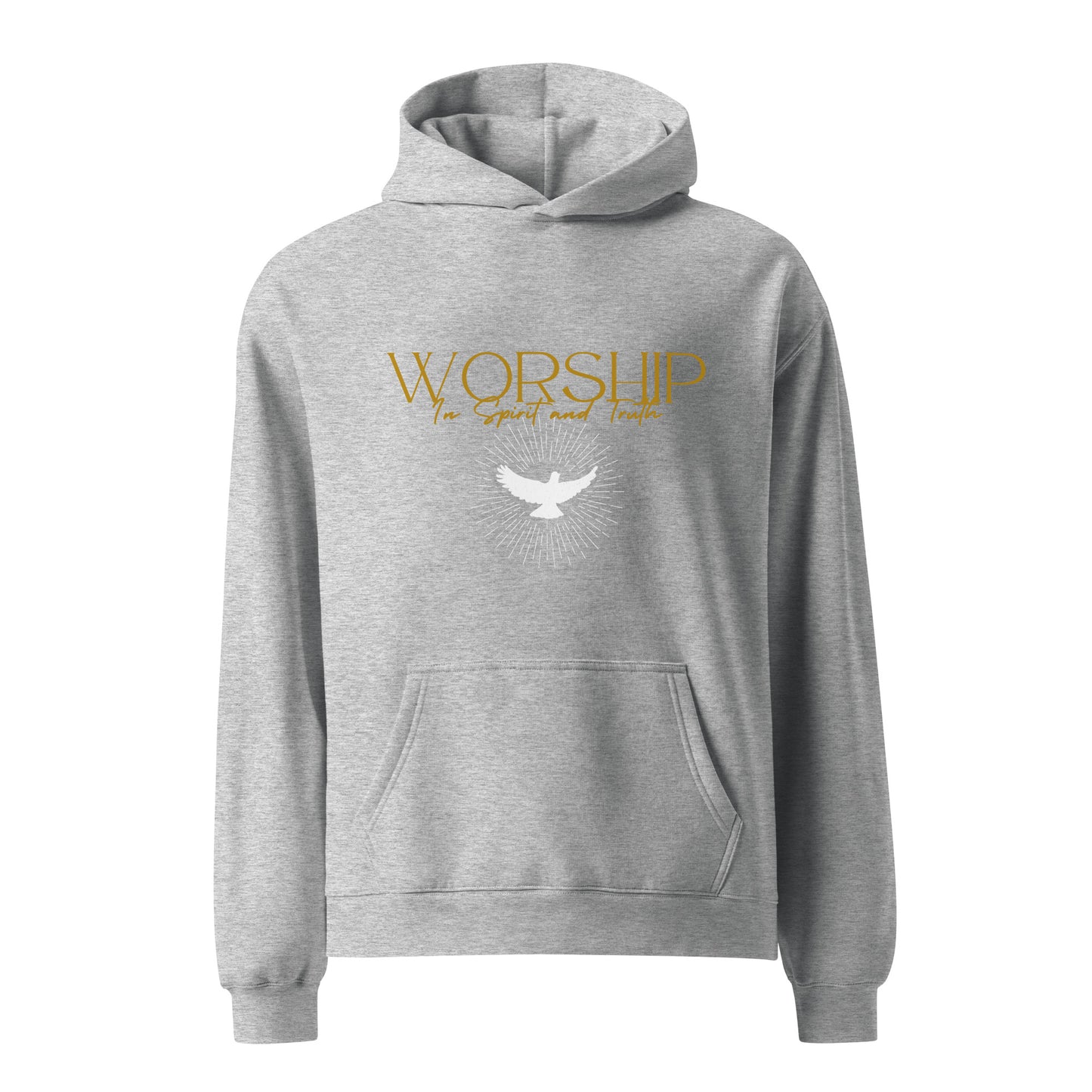 Adult Oversized Hoodie "Worship"