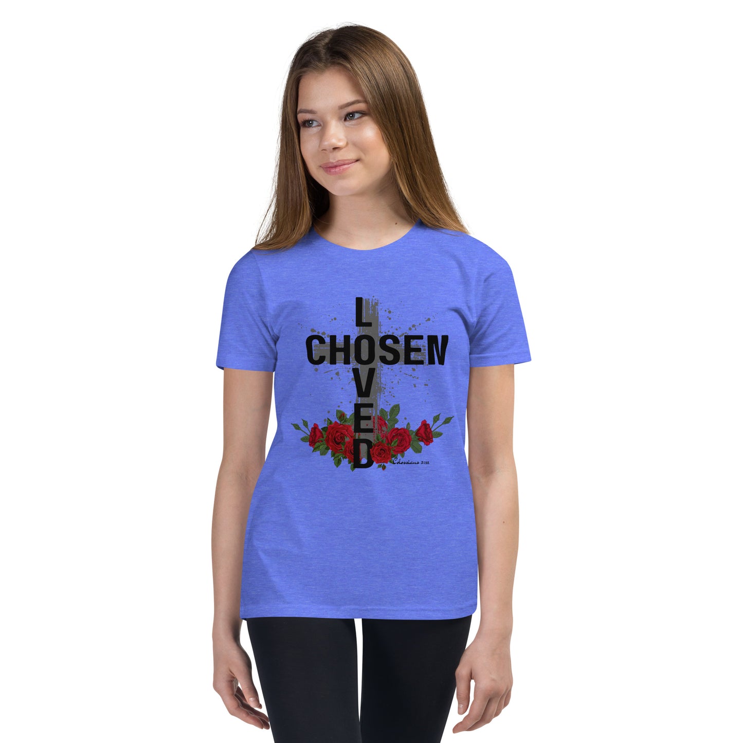 Youth Short-Sleeve T-Shirt "Chosen/Loved"