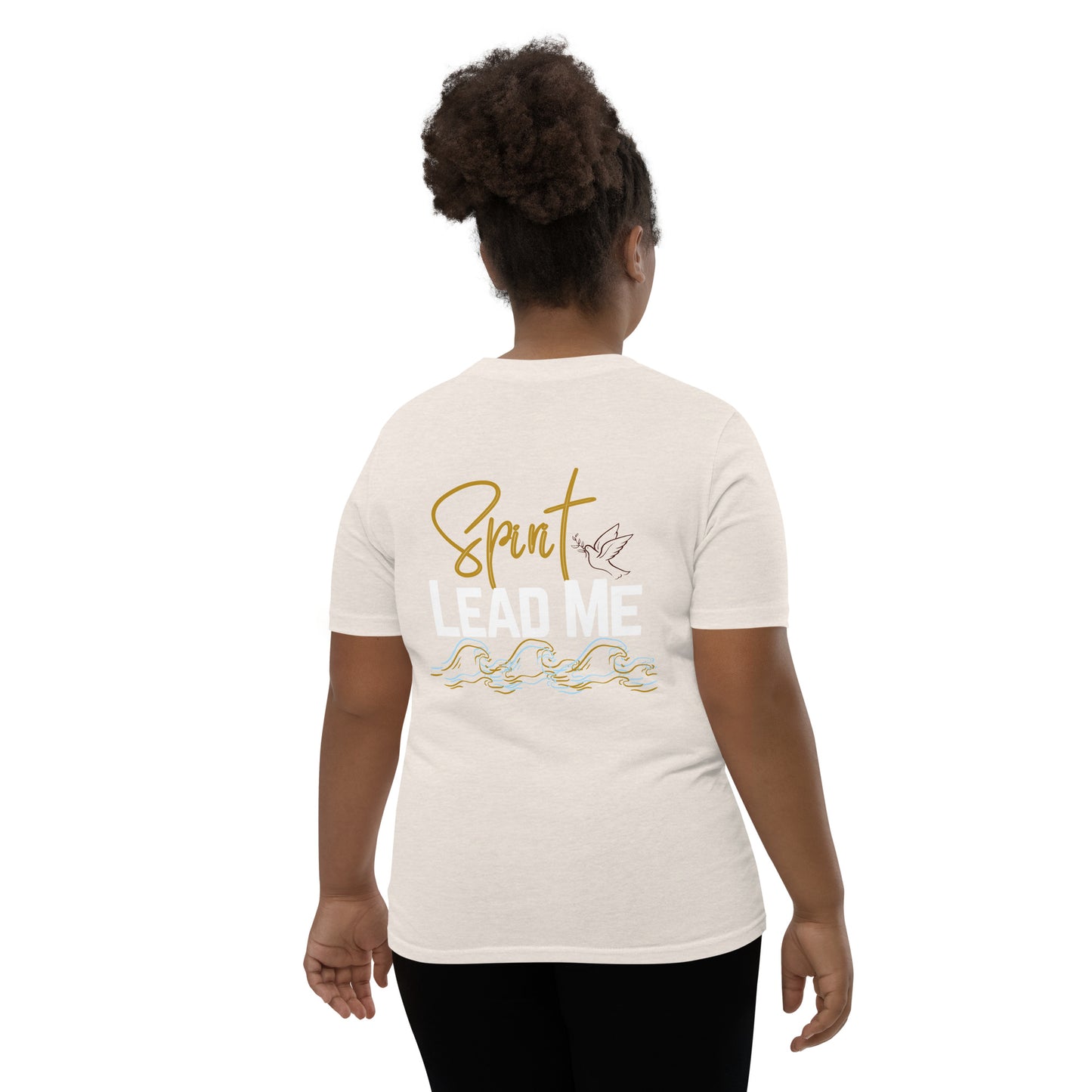 Youth Short Sleeve T-Shirt "Spirit Lead Me"