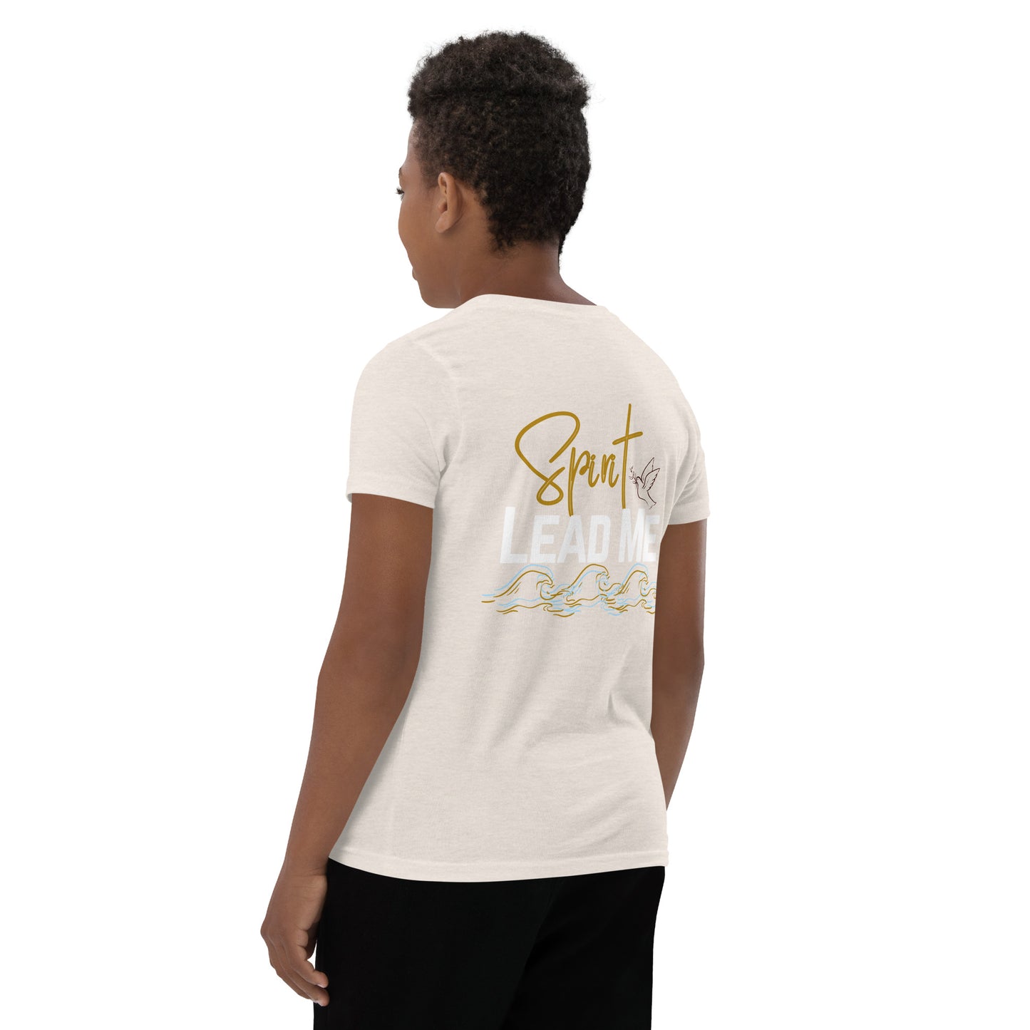 Youth Short Sleeve T-Shirt "Spirit Lead Me"