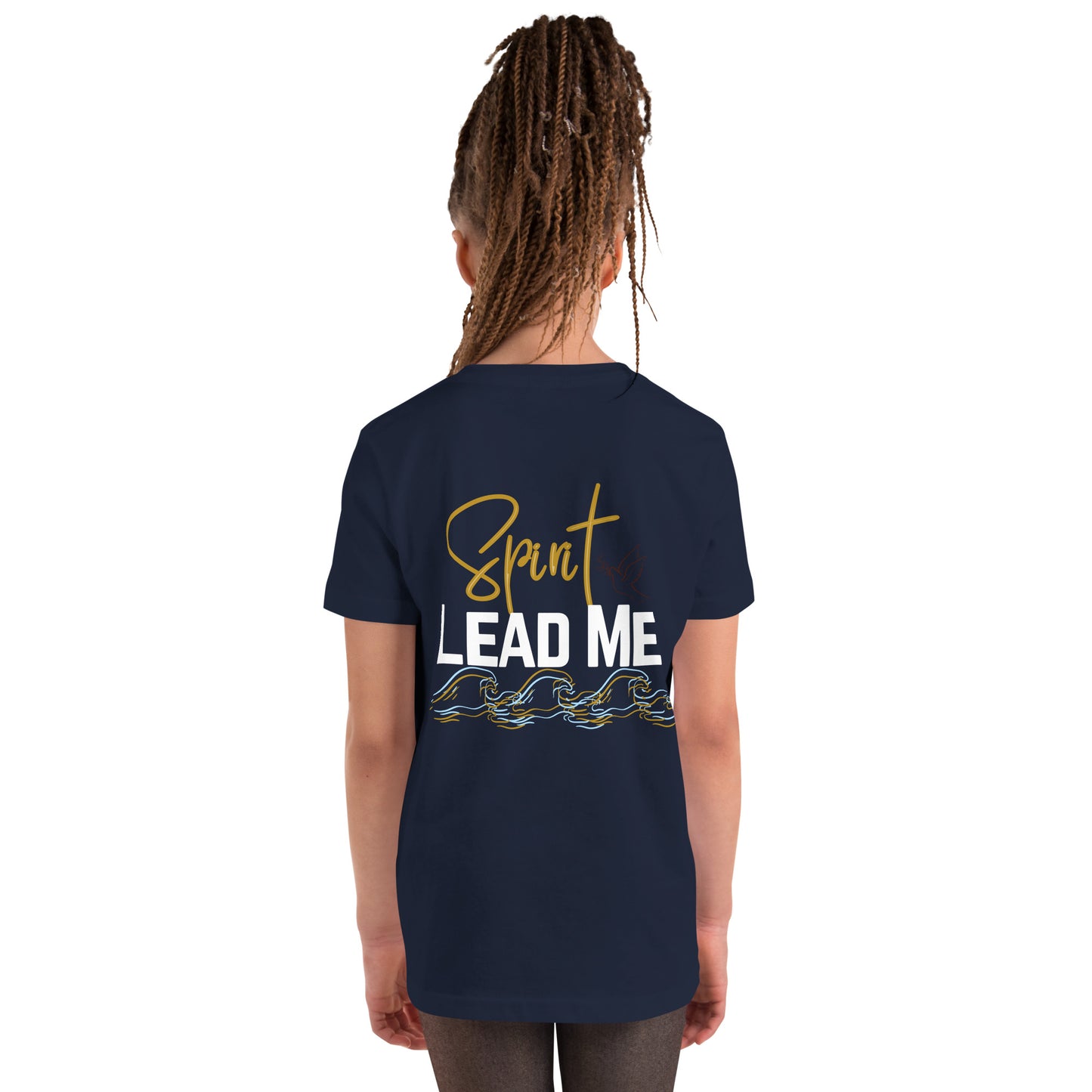 Youth Short Sleeve T-Shirt "Spirit Lead Me"