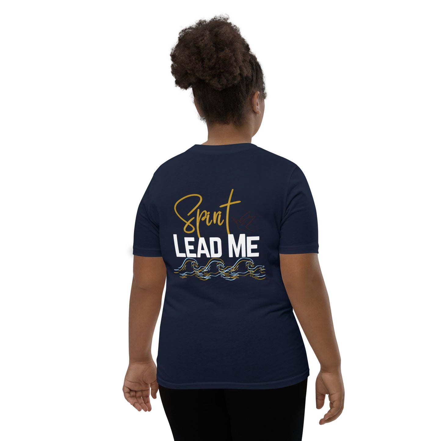 Youth Short Sleeve T-Shirt "Spirit Lead Me"
