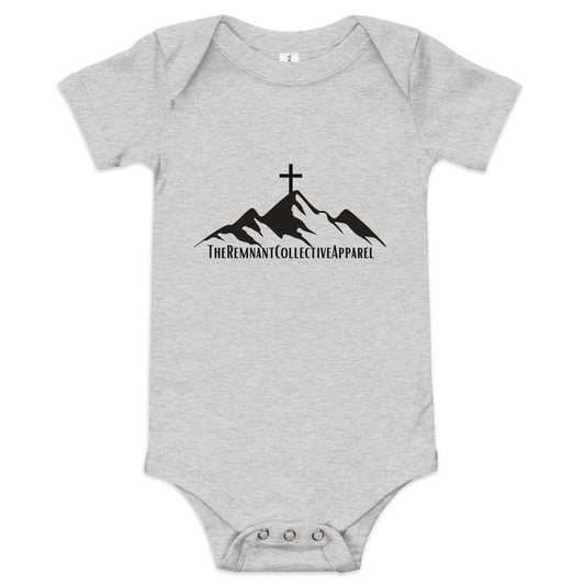 Baby short-sleeve onesie "REMNANT"