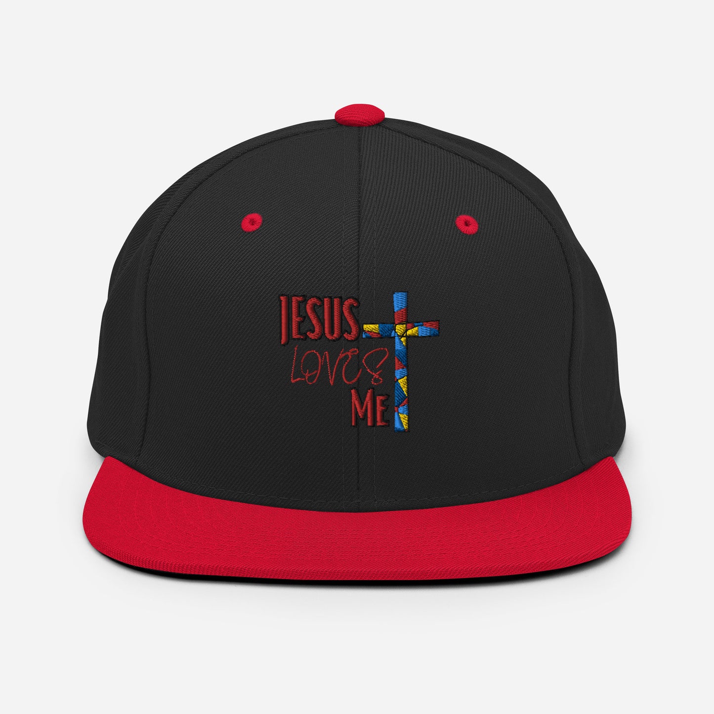 Snapback Hat "Jesus Loves Me"