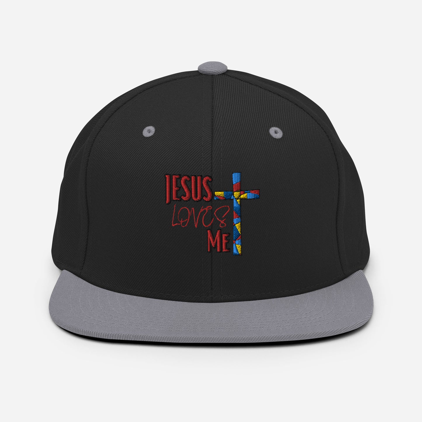 Snapback Hat "Jesus Loves Me"