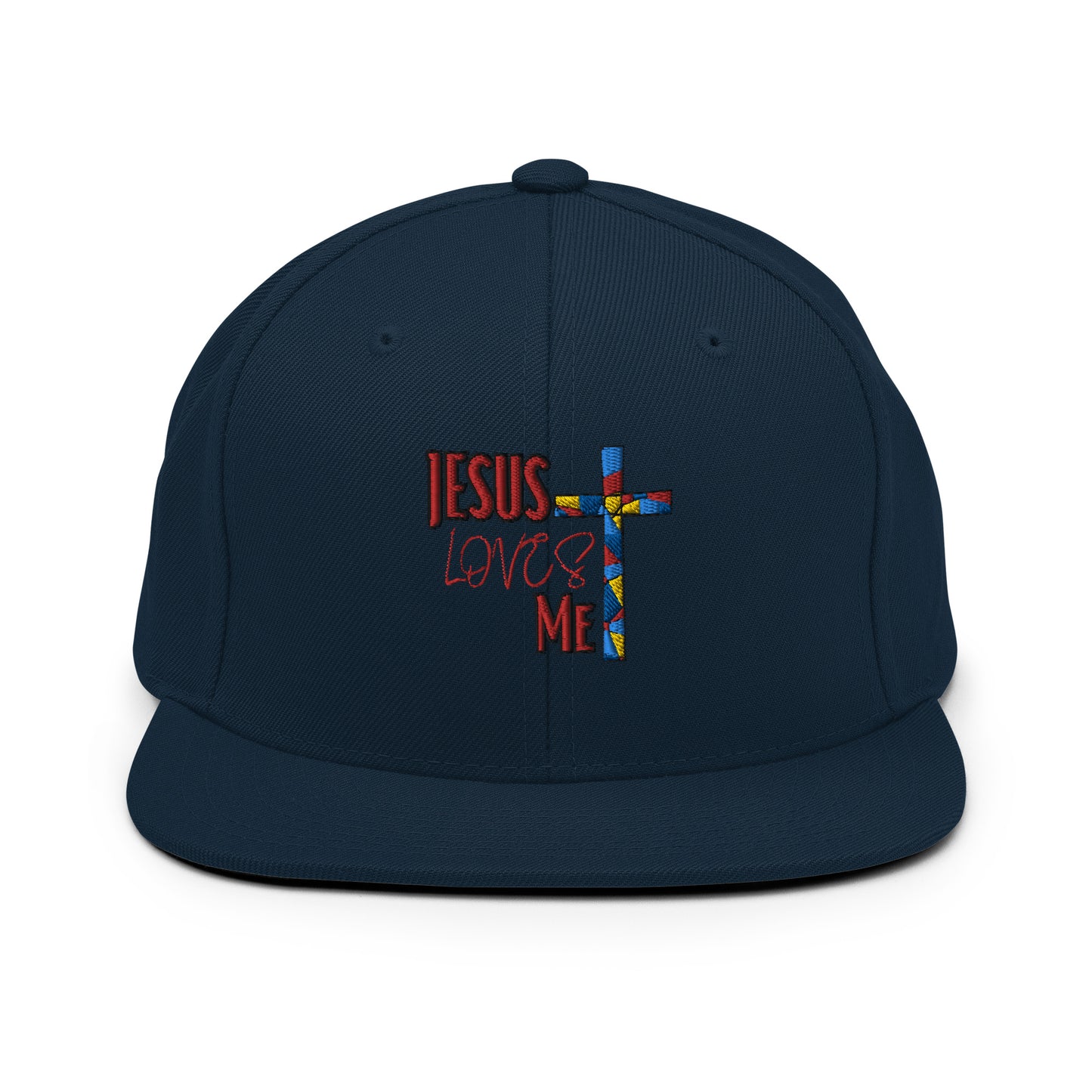 Snapback Hat "Jesus Loves Me"