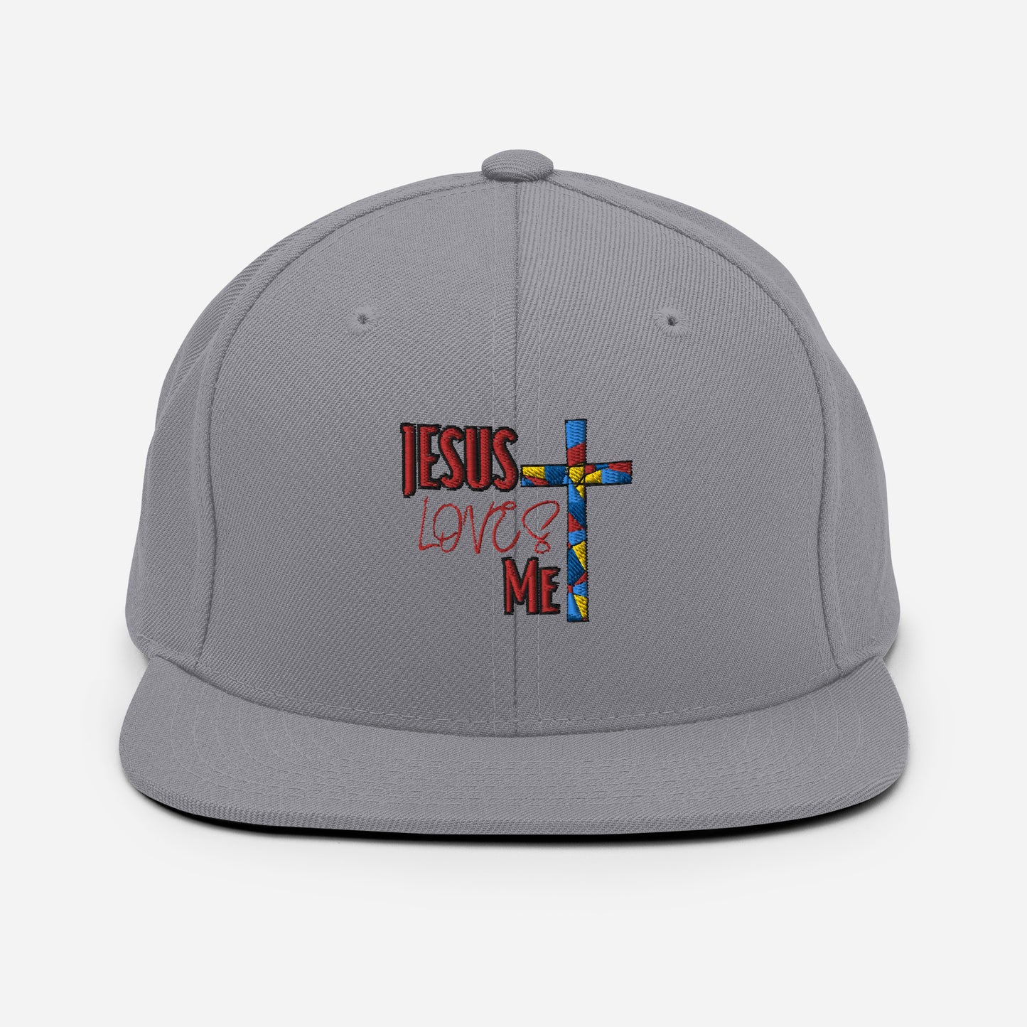 Snapback Hat "Jesus Loves Me"