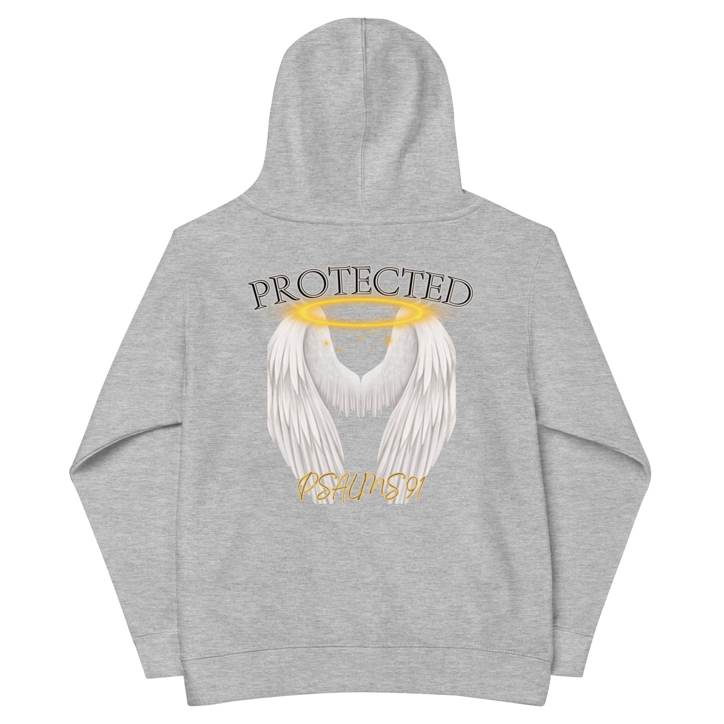 Kids Fleece Hoodie "Protected"