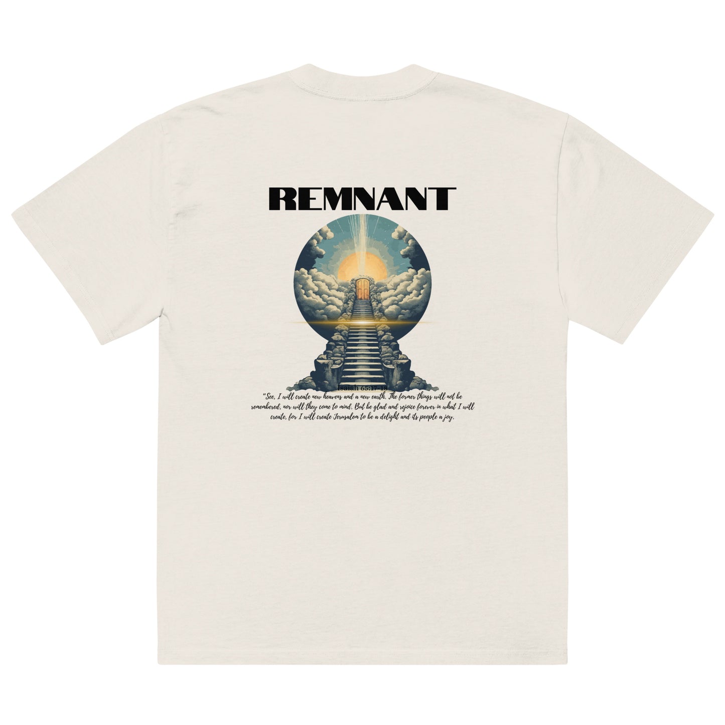 Oversized faded T-Shirt "Remnant"