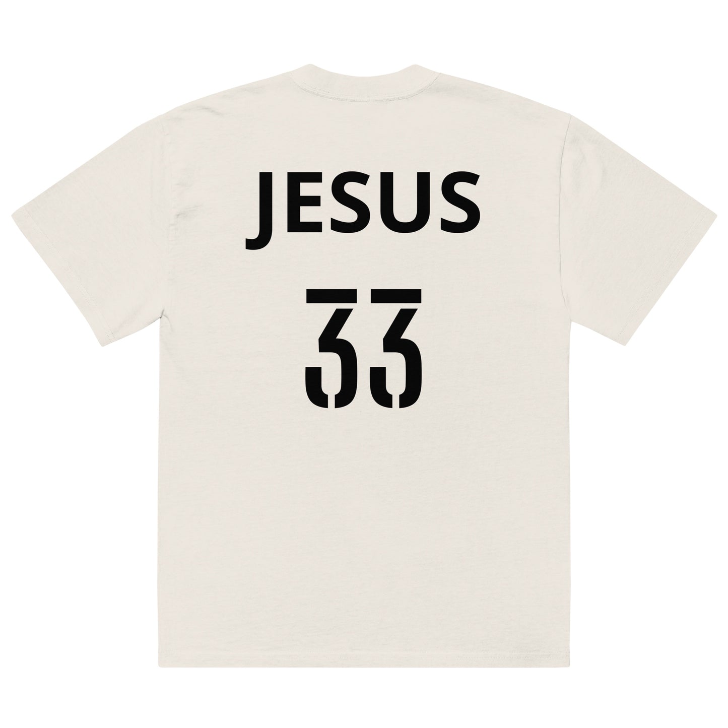 Oversized faded t-shirt "Beloved"