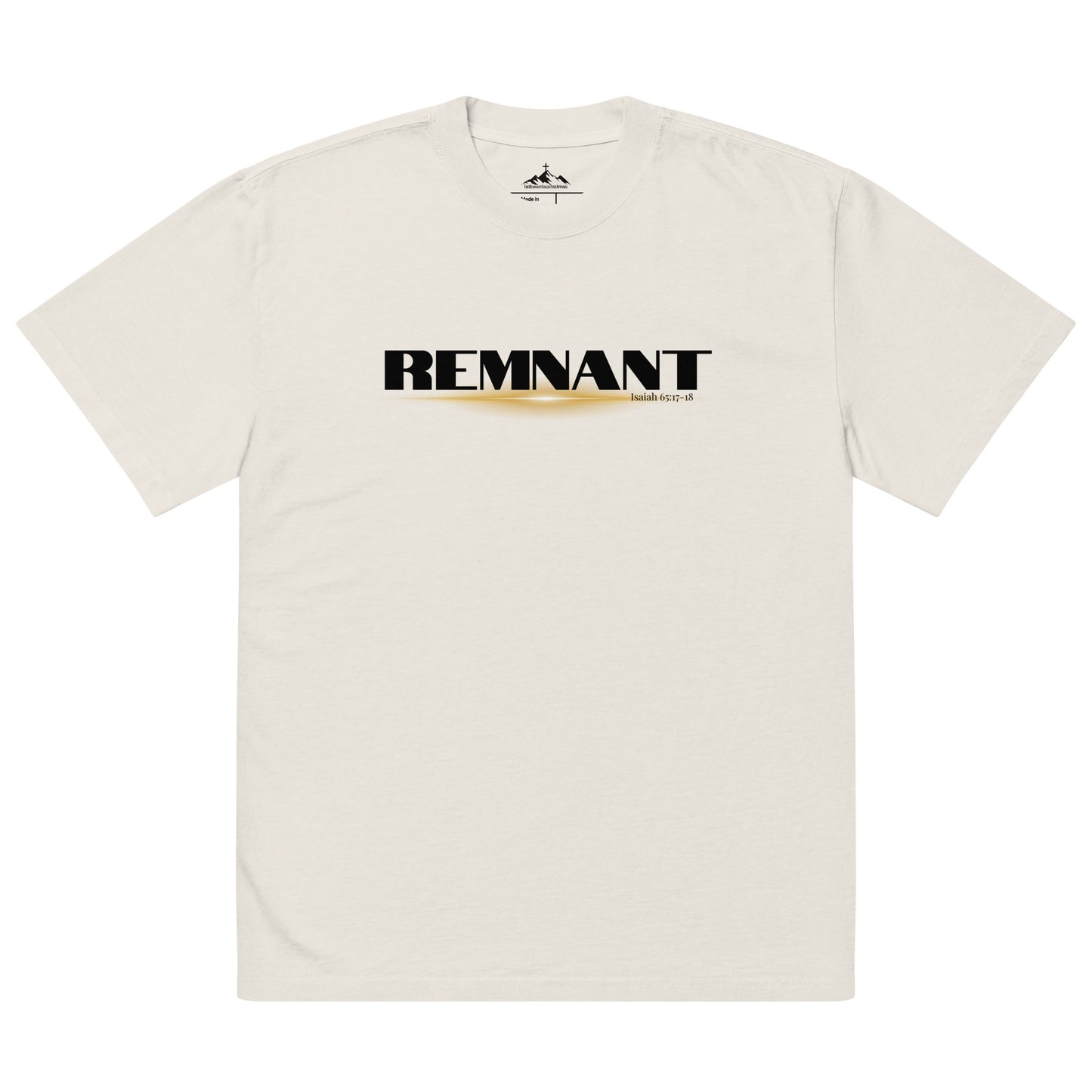 Oversized faded T-Shirt "Remnant"