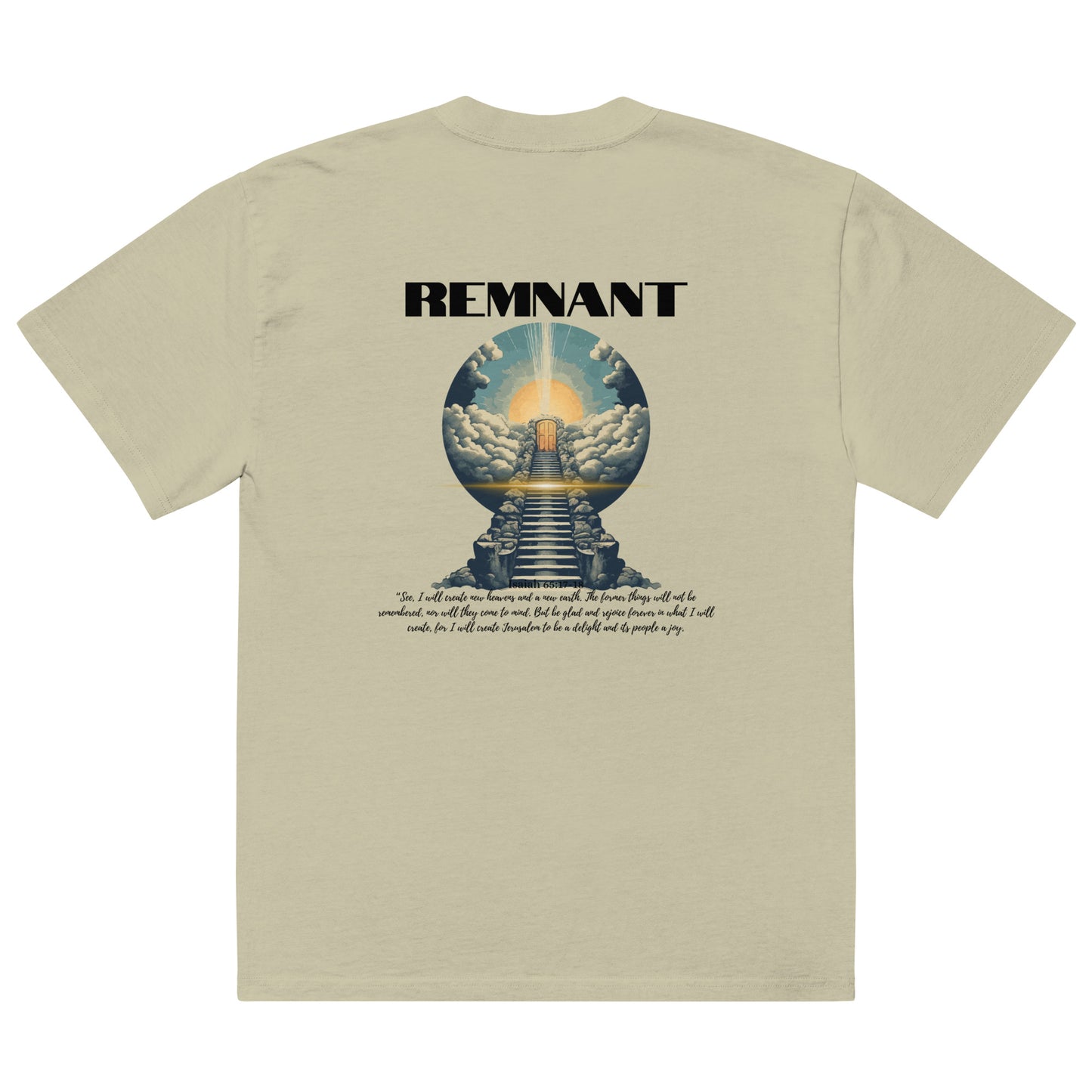 Oversized faded T-Shirt "Remnant"