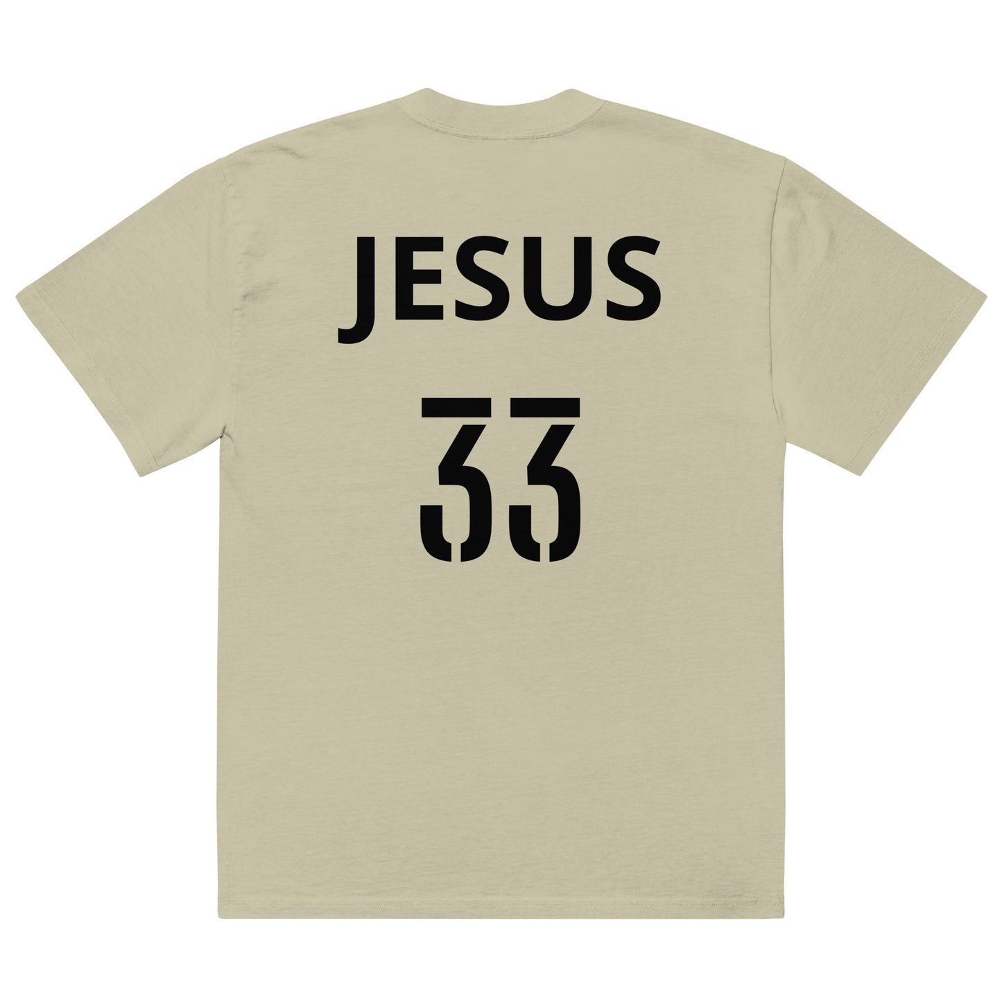 Oversized faded t-shirt "Beloved"