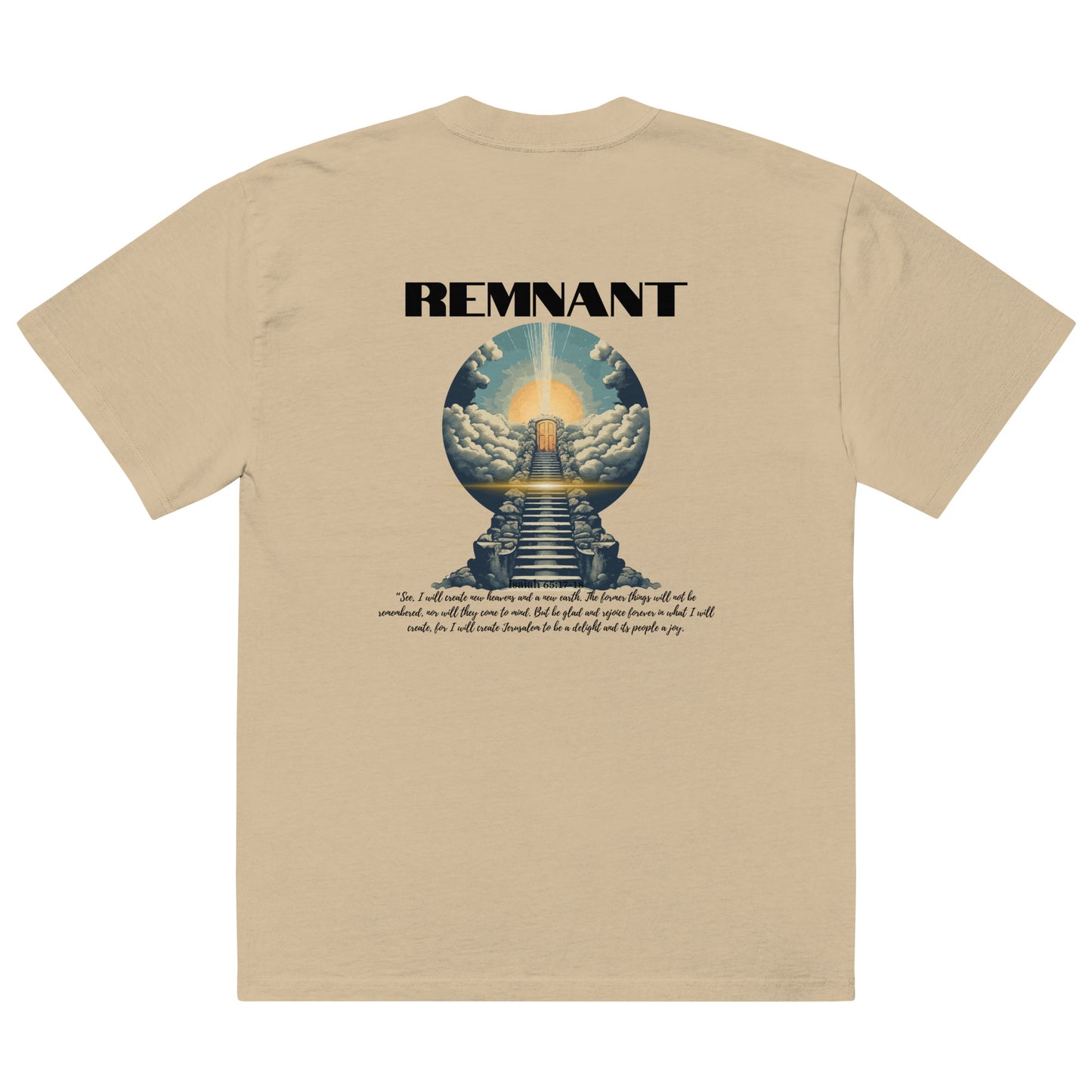 Oversized faded T-Shirt "Remnant"