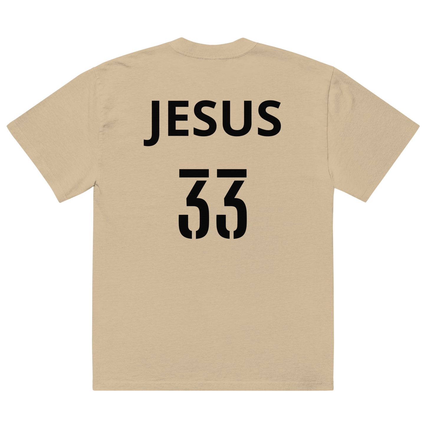 Oversized faded t-shirt "Beloved"