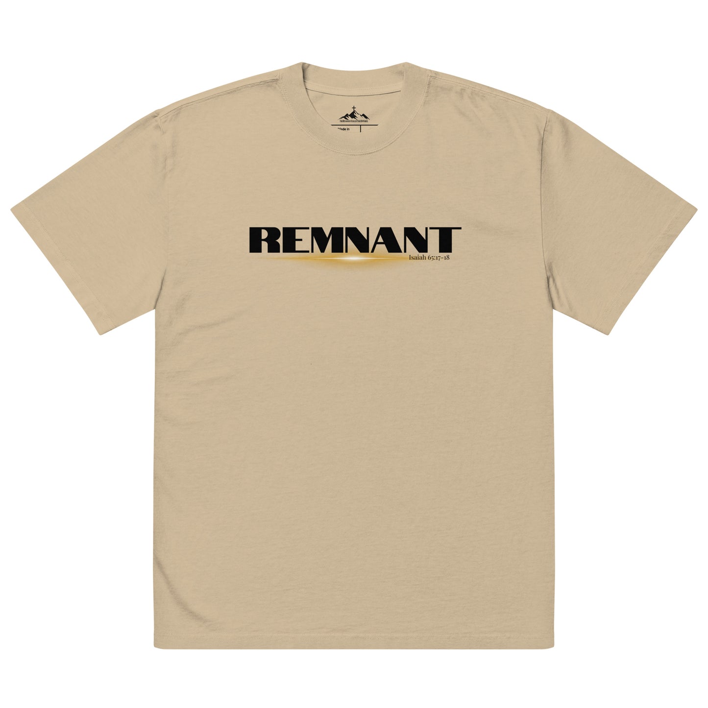 Oversized faded T-Shirt "Remnant"