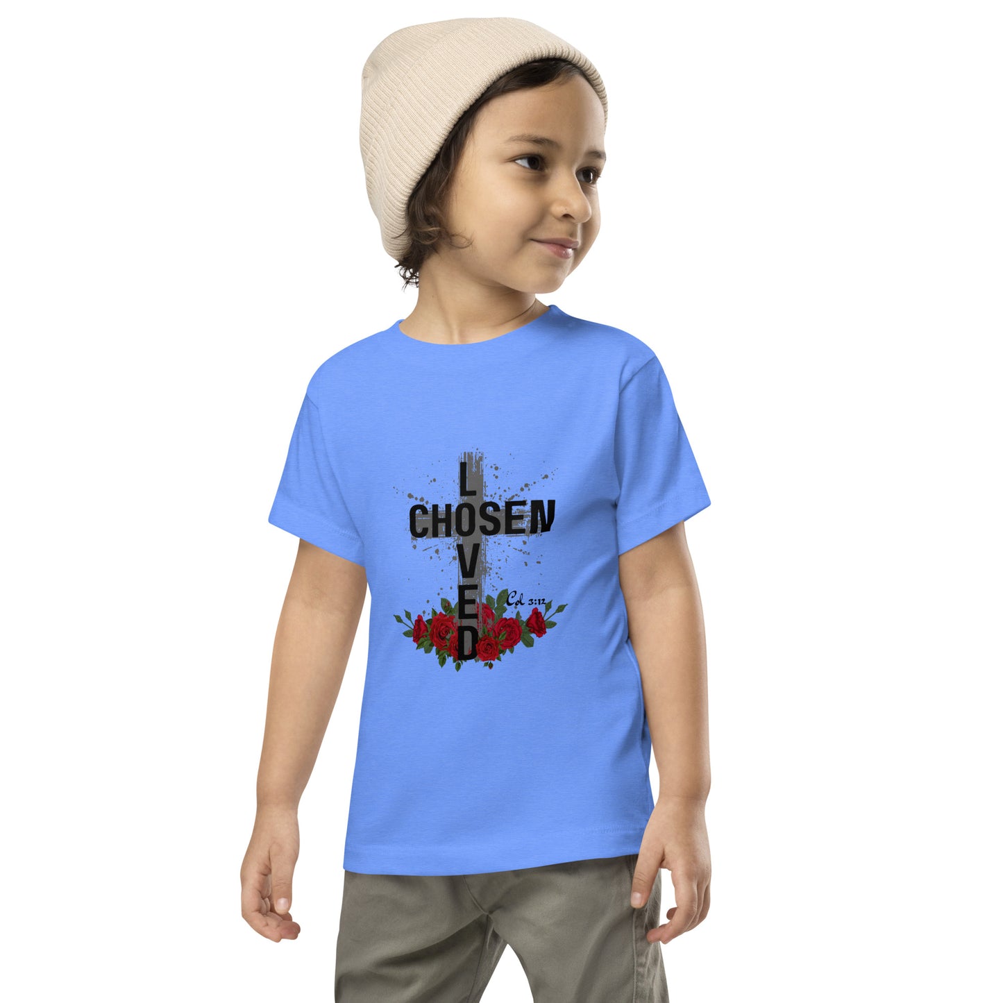 Toddler Short-Sleeve Tee "Chosen/Loved"