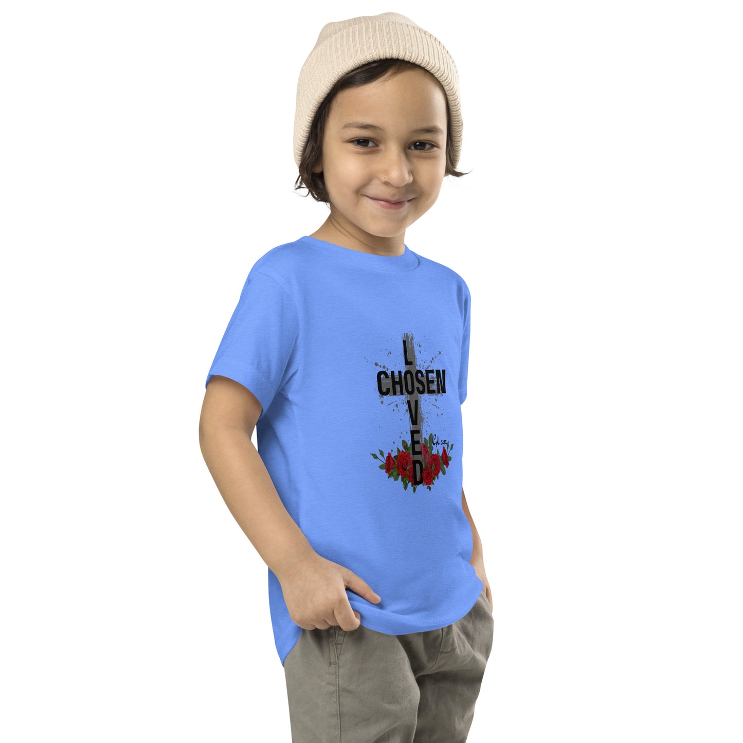 Toddler Short-Sleeve Tee "Chosen/Loved"