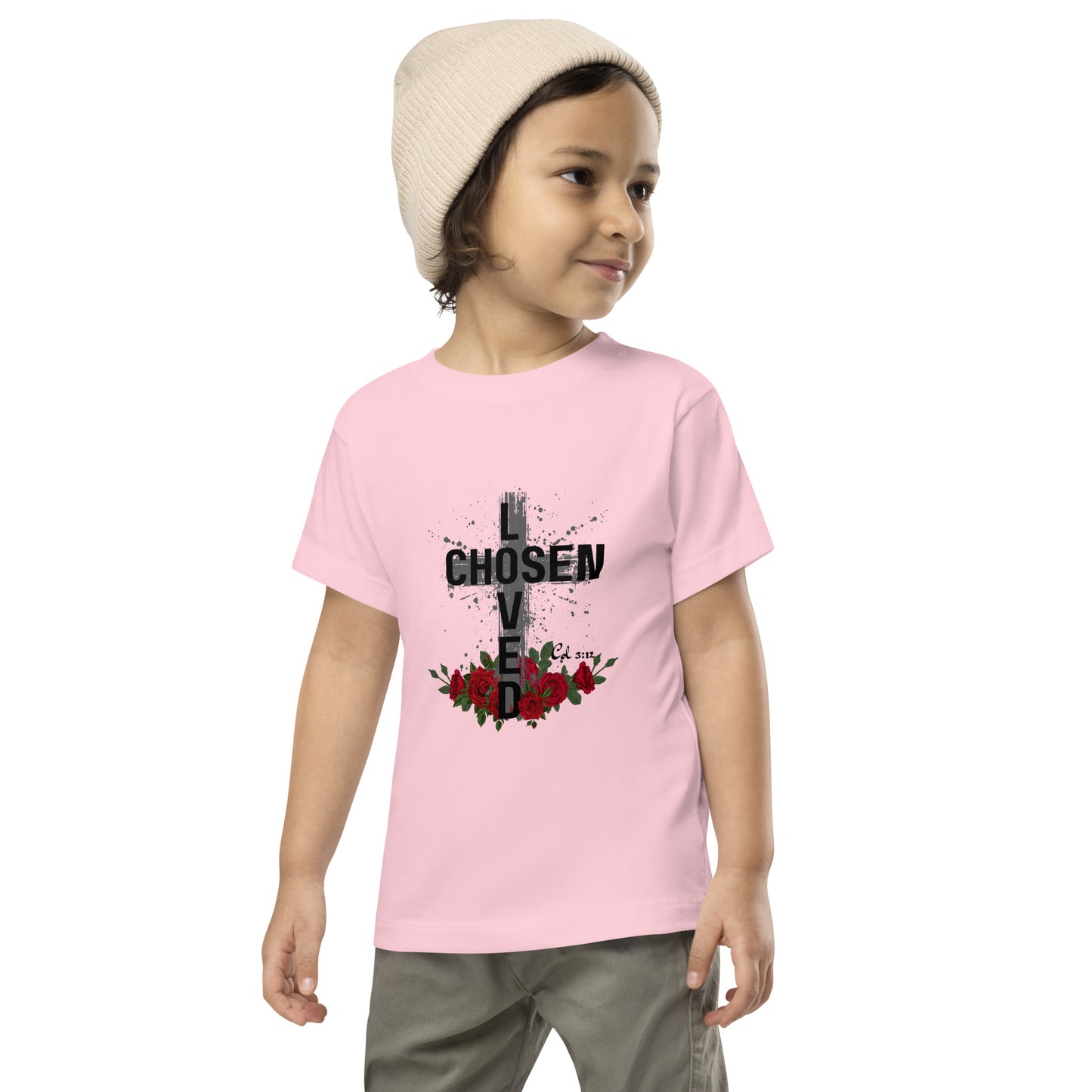 Toddler Short-Sleeve Tee "Chosen/Loved"