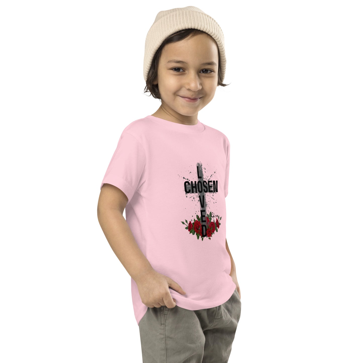Toddler Short-Sleeve Tee "Chosen/Loved"