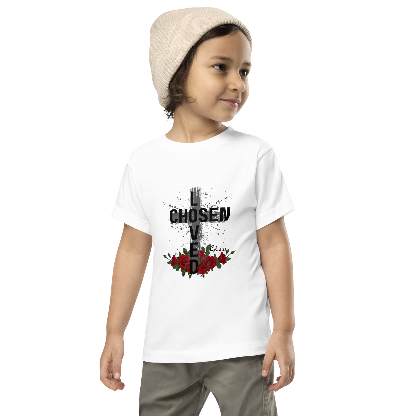 Toddler Short-Sleeve Tee "Chosen/Loved"