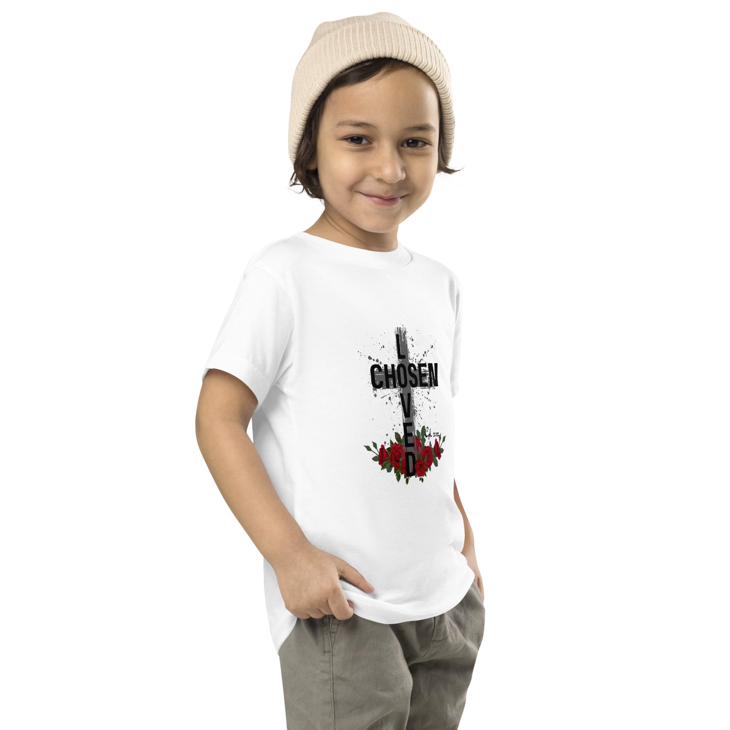 Toddler Short-Sleeve Tee "Chosen/Loved"