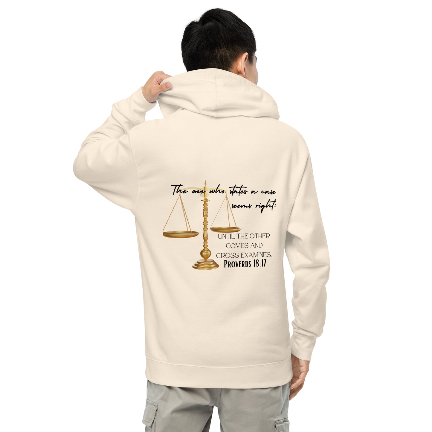 Adult Hoodie "Cross Examination"