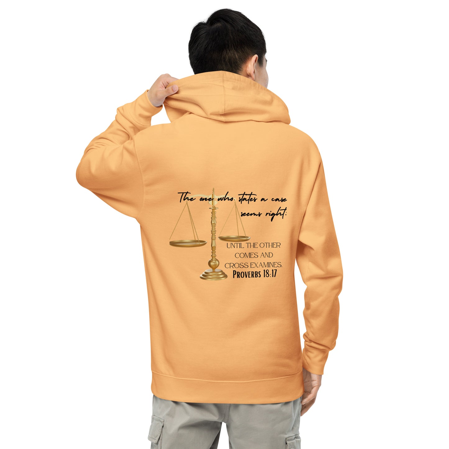 Adult Hoodie "Cross Examination"