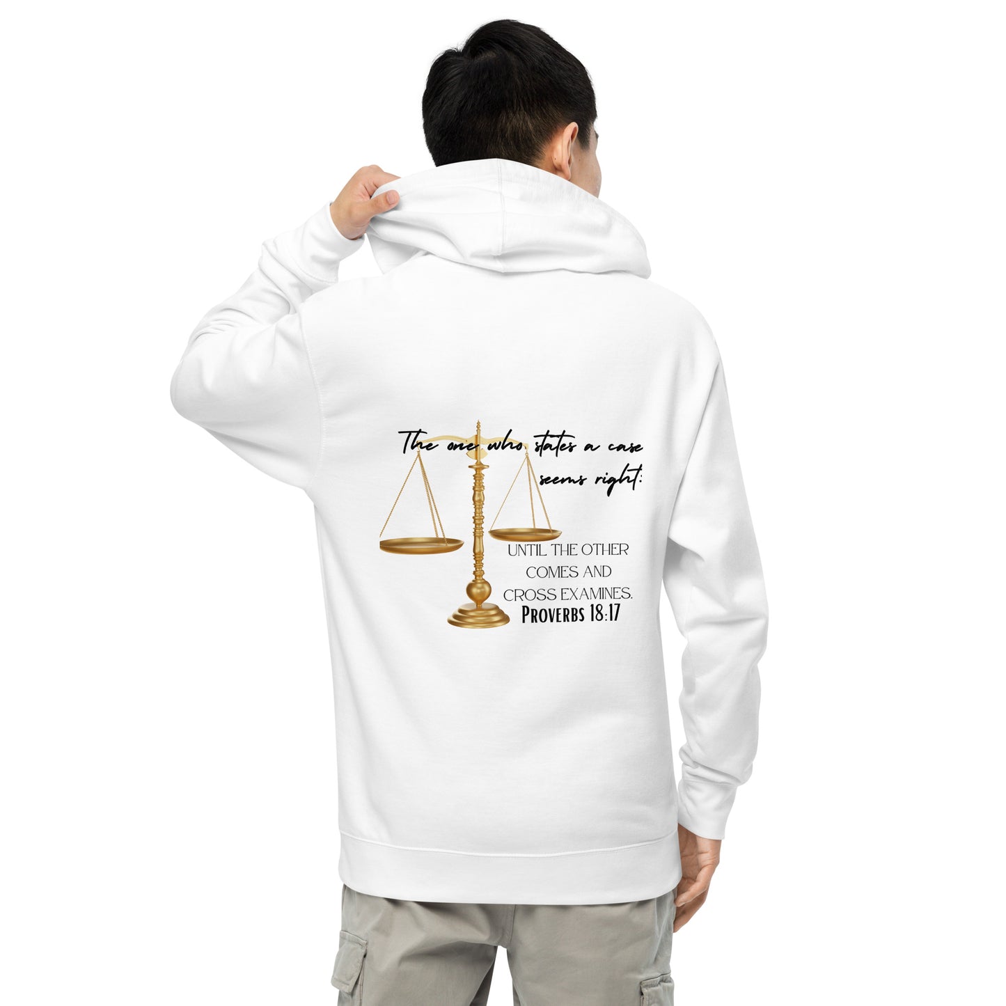 Adult Hoodie "Cross Examination"