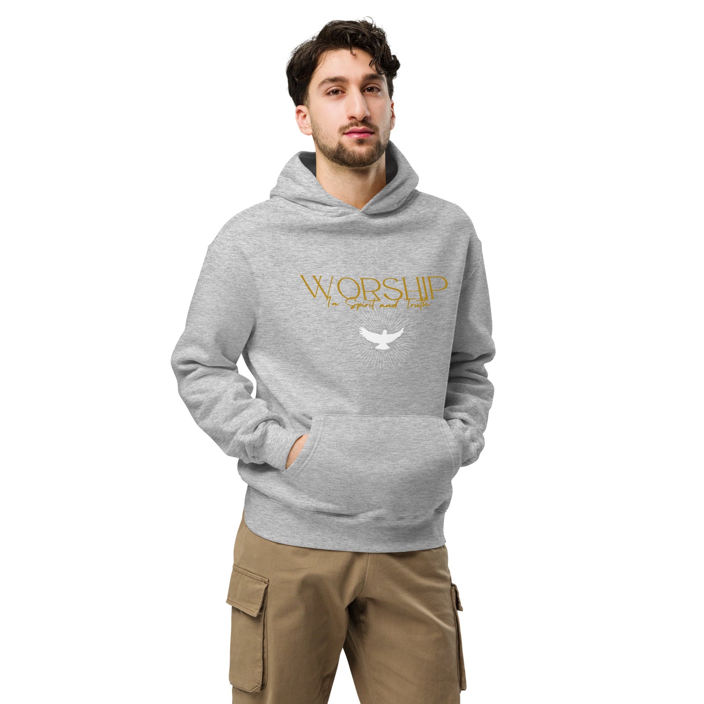 Adult Oversized Hoodie "Worship"