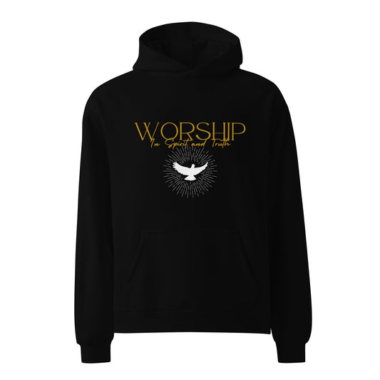 Adult Oversized Hoodie "Worship"