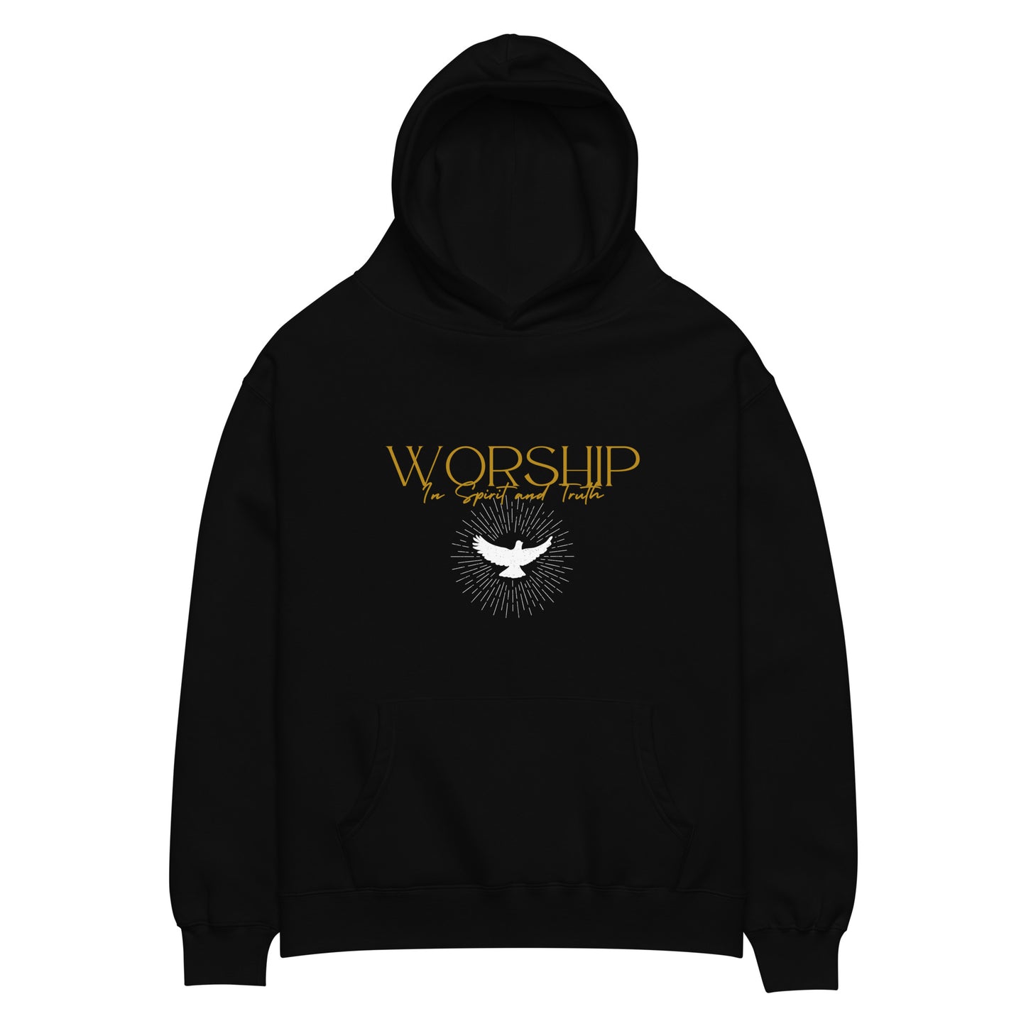 Adult Oversized Hoodie "Worship"