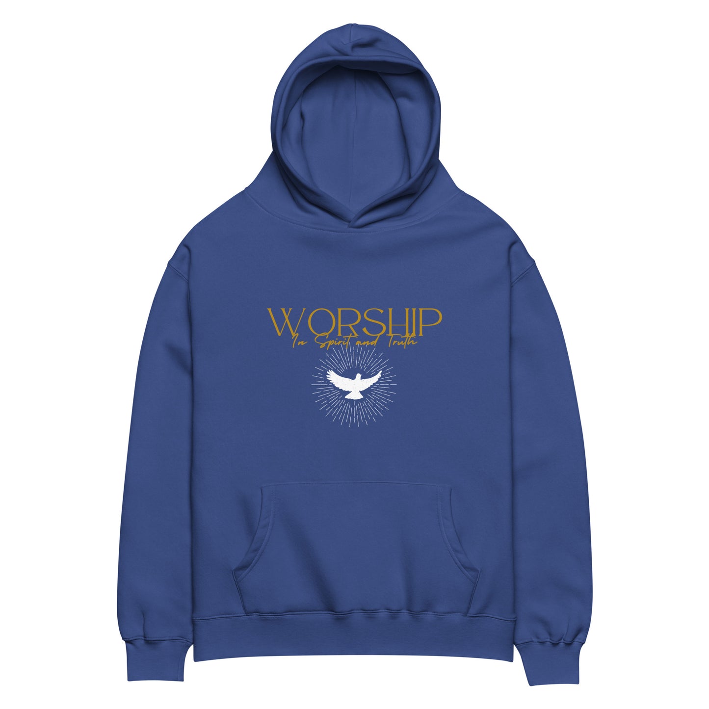 Adult Oversized Hoodie "Worship"